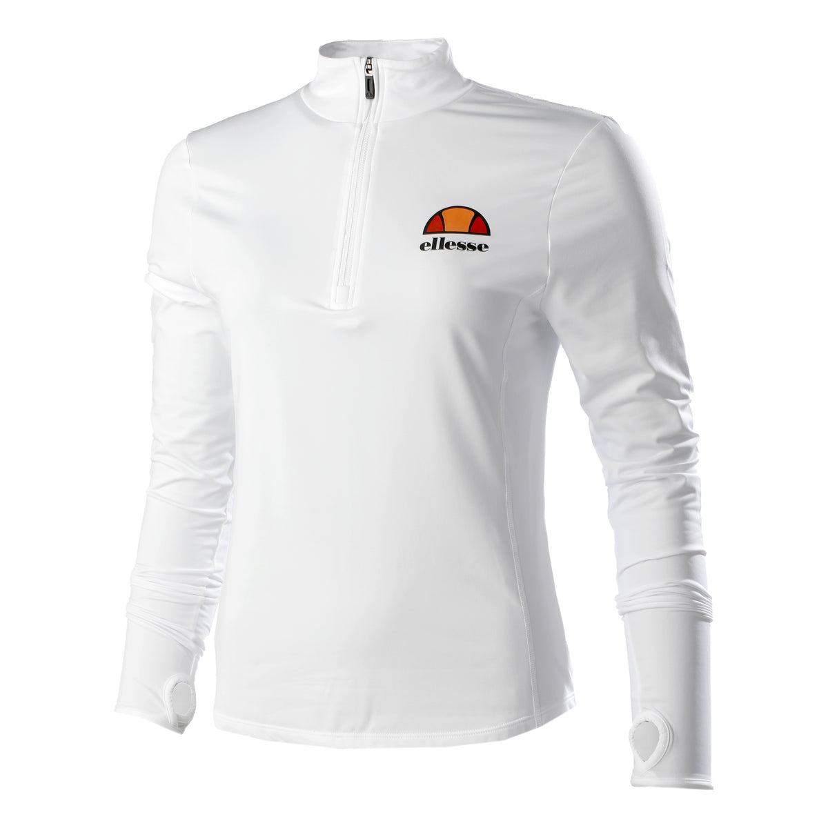 Ellesse Sofira 1/4 Zip Camiseta de manga larga Mujeres - blanco, Ellesse Sofira 1/4 Zip Camiseta de manga larga Mujeres - blanco,