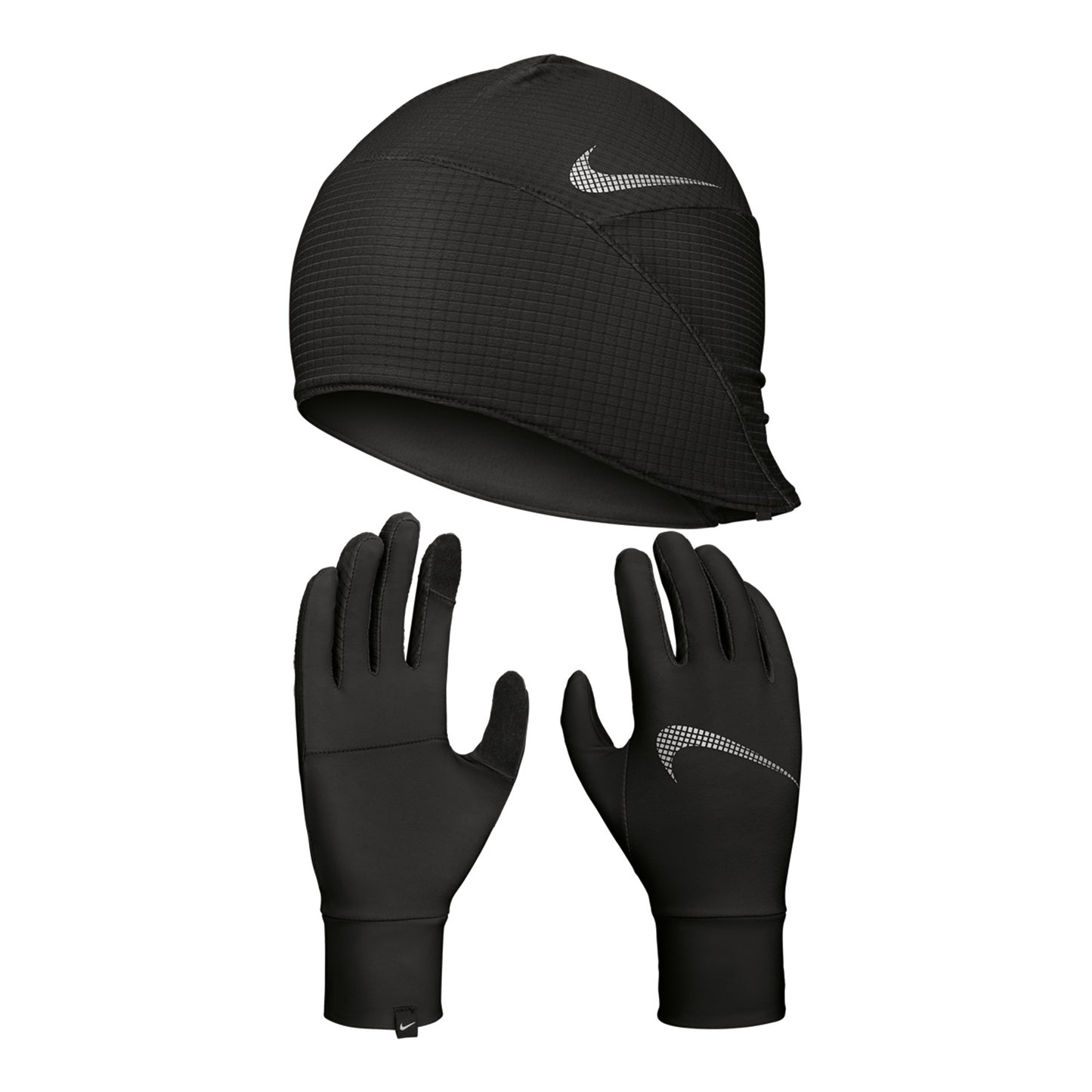 Nike Essential Running Set Laufmütze + Guantes De Correr Mujeres-Negro,Blanco Nike Essential Running Set Laufmütze + Guantes De Correr Mujeres-Negro,Blanco