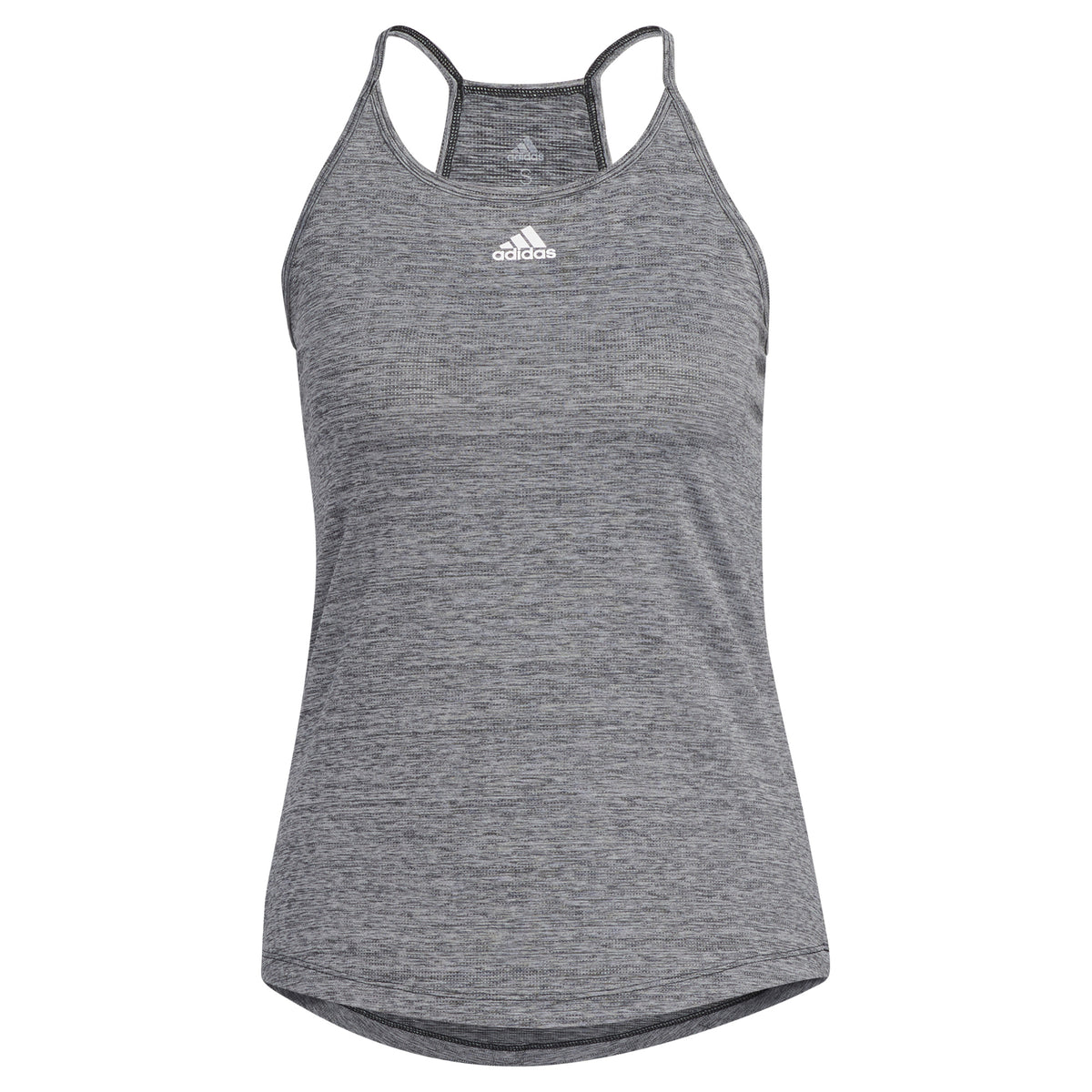 adidas Performance Camiseta de tirantes Mujeres - gris, blanco adidas Performance Camiseta de tirantes Mujeres - gris, blanco