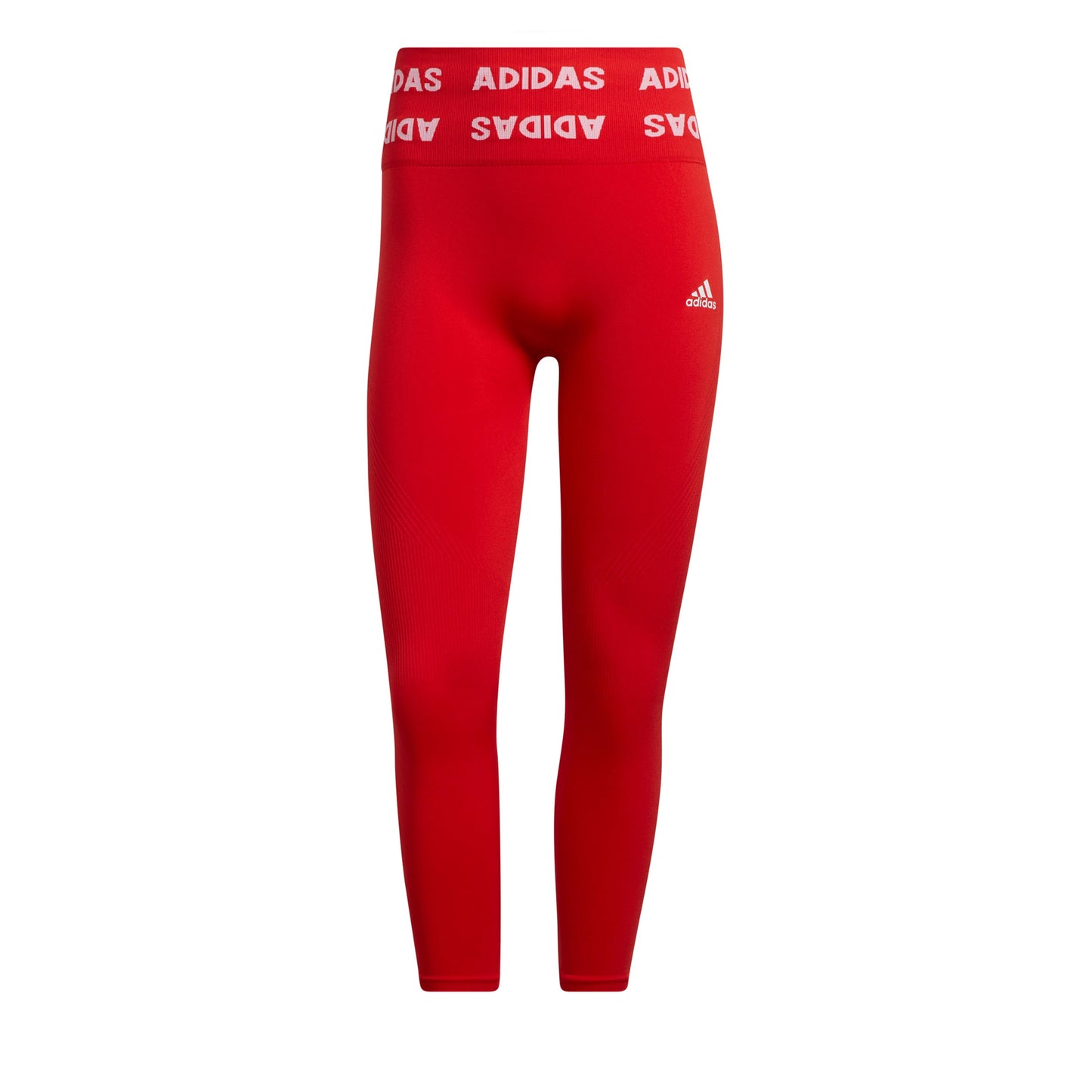 adidas Aeroknit 7/8 Malla Mujeres - rojo, blanco adidas Aeroknit 7/8 Malla Mujeres - rojo, blanco
