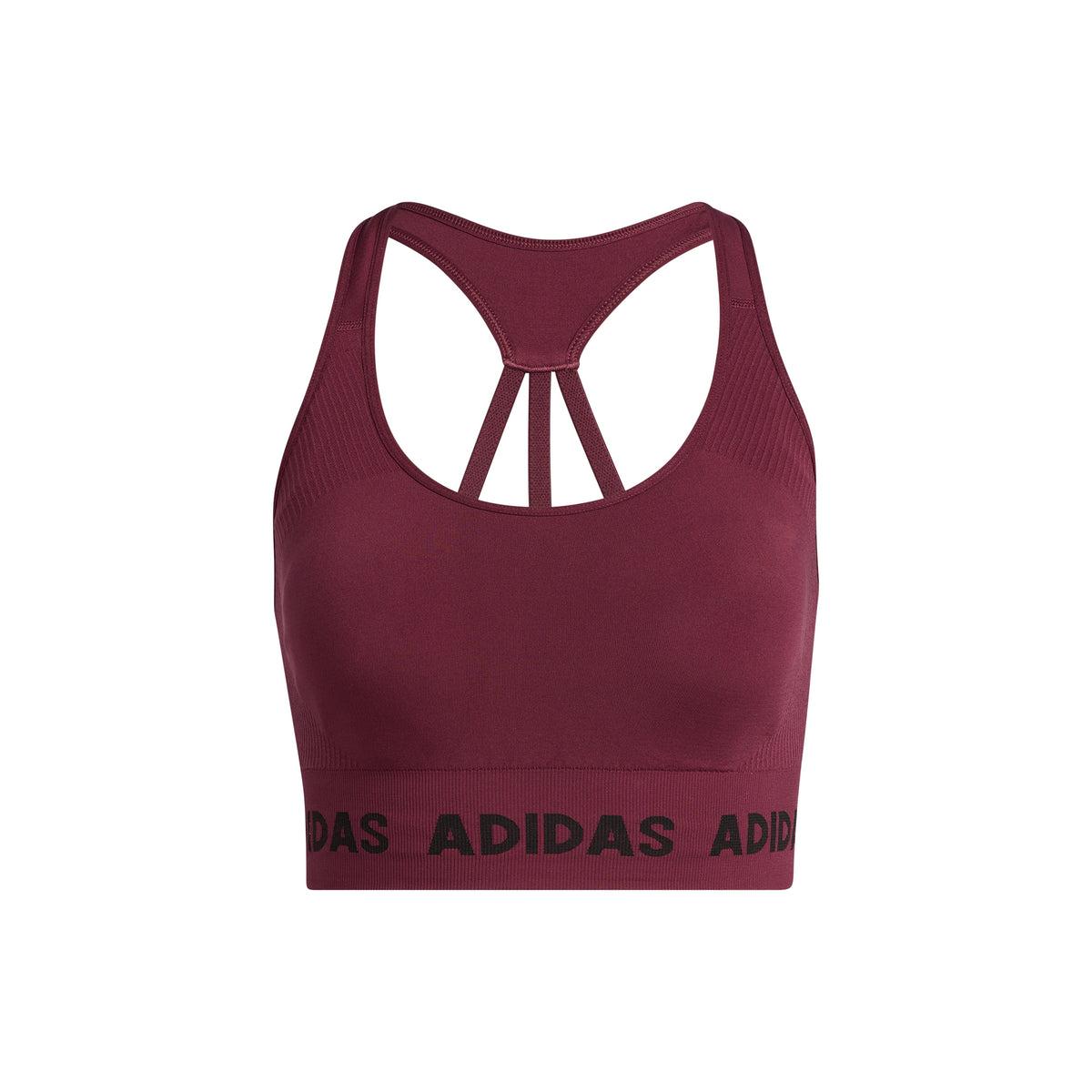 adidas Aeroknit Sujetador deportivo Mujeres - berry adidas Aeroknit Sujetador deportivo Mujeres - berry