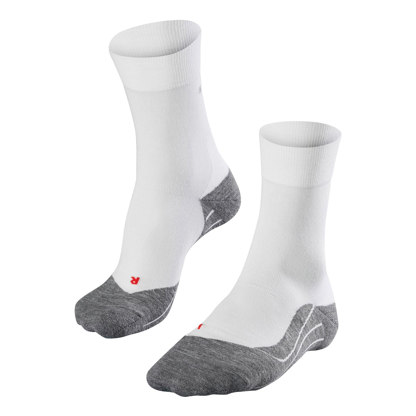 Falke RU4 Calcetines Deporte Hombres-Blanco,Gris Falke RU4 Calcetines Deporte Hombres-Blanco,Gris
