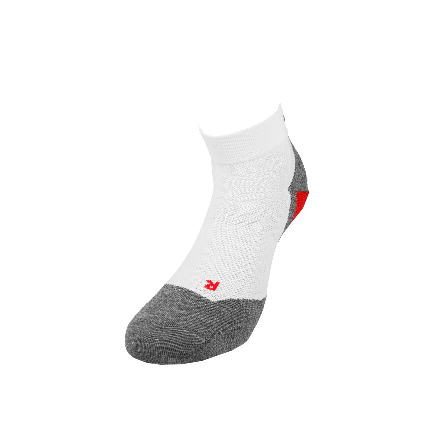 Falke RU5 Race Short Calcetines Para Correr Hombres-Blanco,Gris Falke RU5 Race Short Calcetines Para Correr Hombres-Blanco,Gris