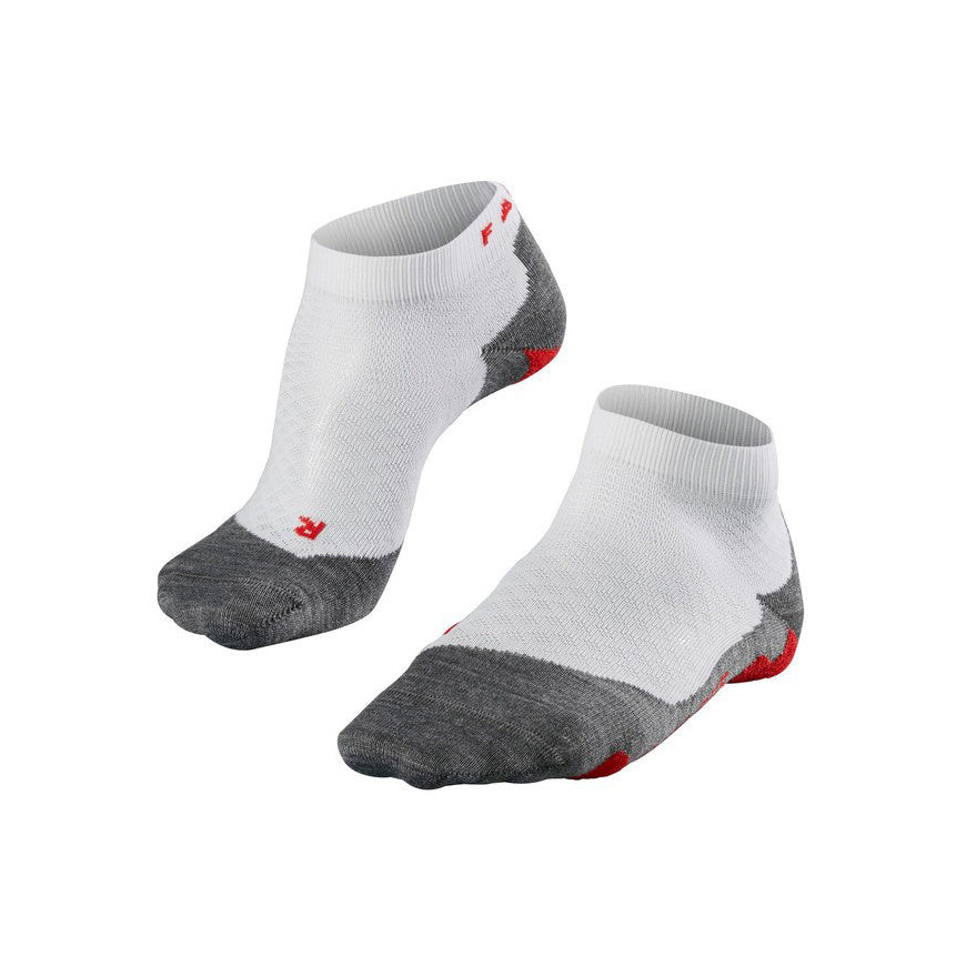 Falke RU5 Race Short Calcetines Para Correr Mujeres-Blanco,Gris Falke RU5 Race Short Calcetines Para Correr Mujeres-Blanco,Gris