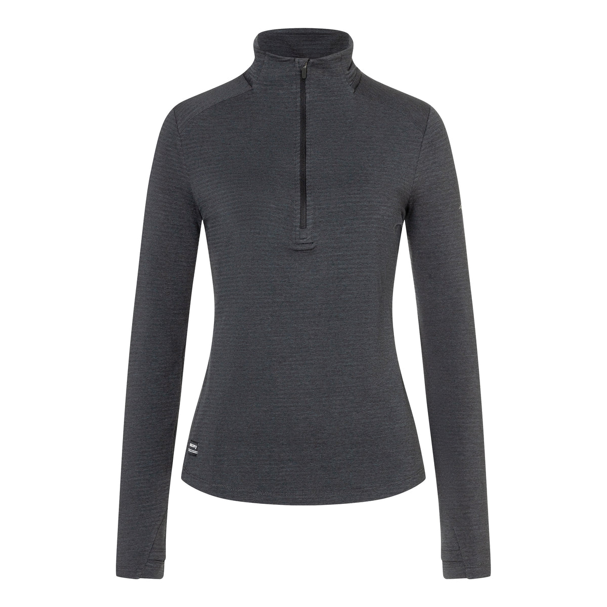 Saucony Triumph 3D Half-Zip Top De Running Mujeres-Negro Saucony Triumph 3D Half-Zip Top De Running Mujeres-Negro
