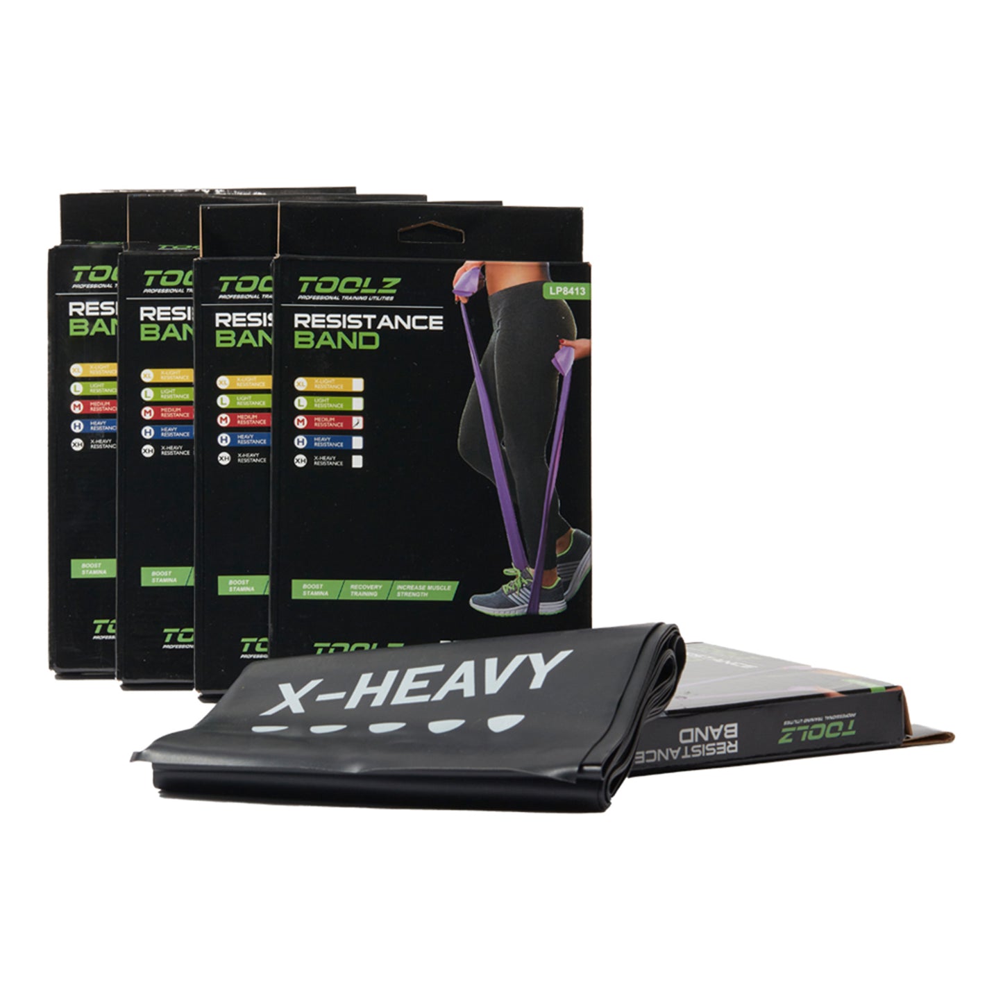 TOOLZ Terra Band-XH (Extra Heavy) Bänder-Negro TOOLZ Terra Band-XH (Extra Heavy) Bänder-Negro