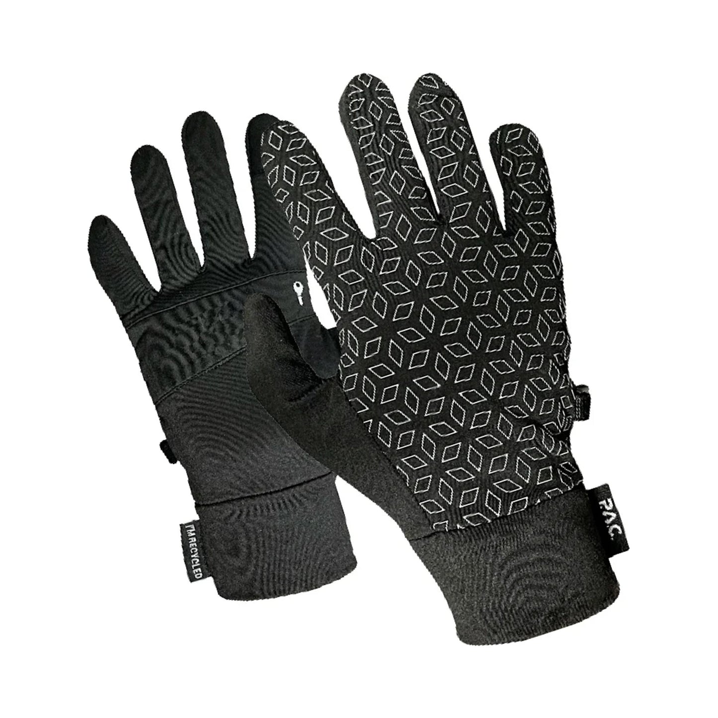 P.A.C. Recycled Running Reflective Guantes De Correr-Negro P.A.C. Recycled Running Reflective Guantes De Correr-Negro