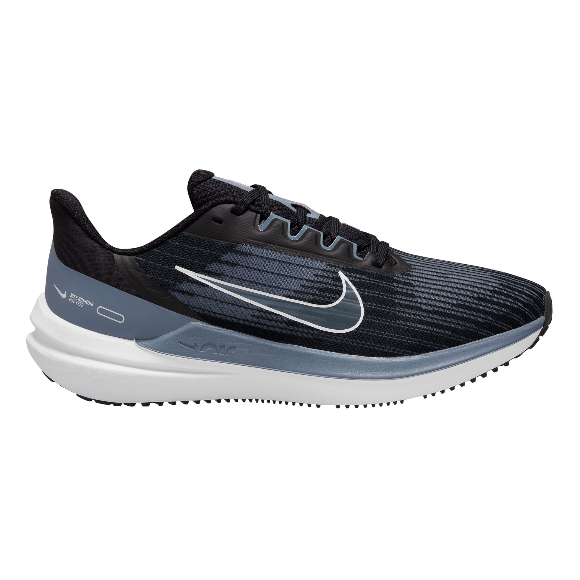 Nike Air Winflo 9 Zapatilla neutral Hombres - negro, gris