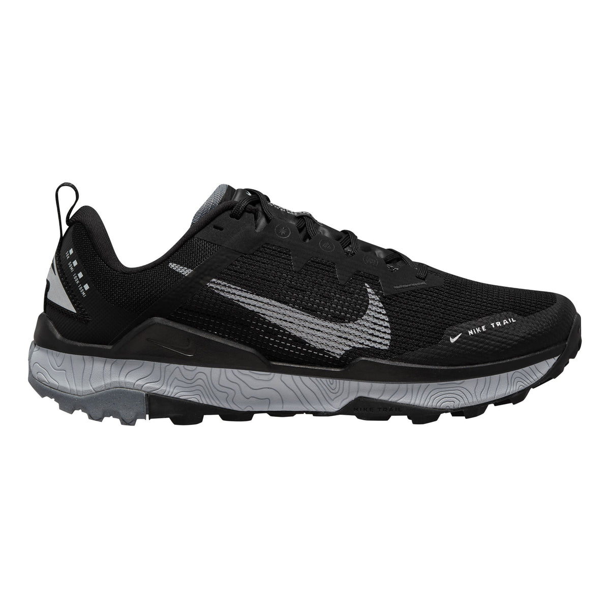 Nike React Wildhorse 8 Zapatilla trail Hombres - negro, gris