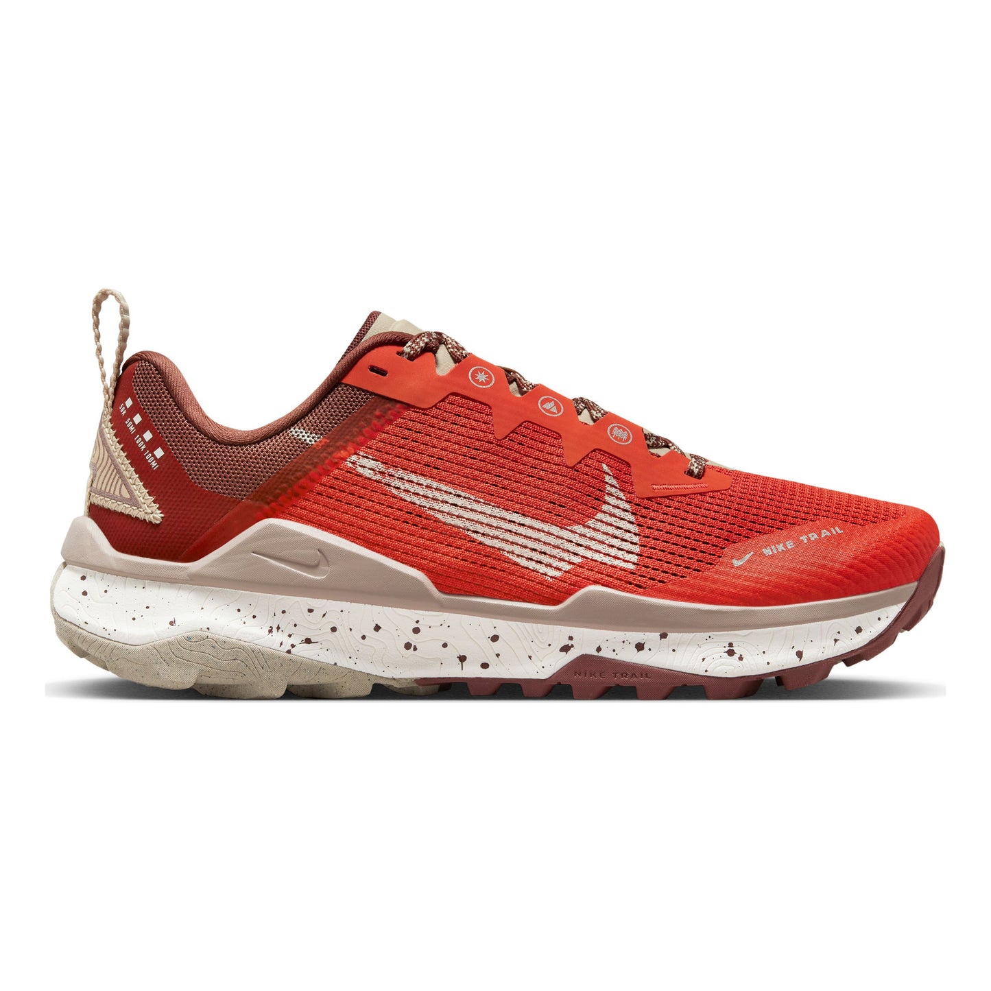Nike React Wildhorse 8 Zapatilla trail Mujeres - rojo, marrón