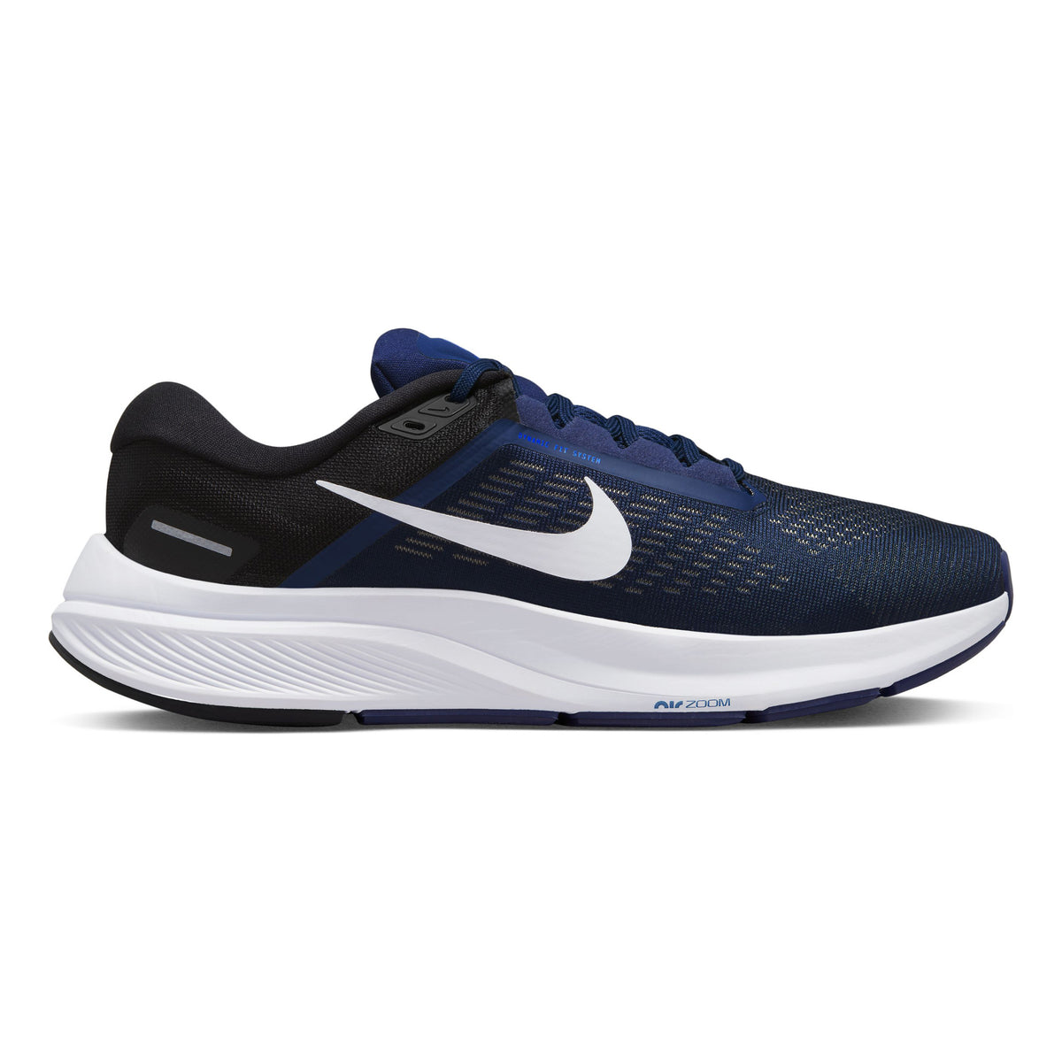 Nike Structure 24 Zapatilla de estabilidad Hombres - azul oscuro, gris