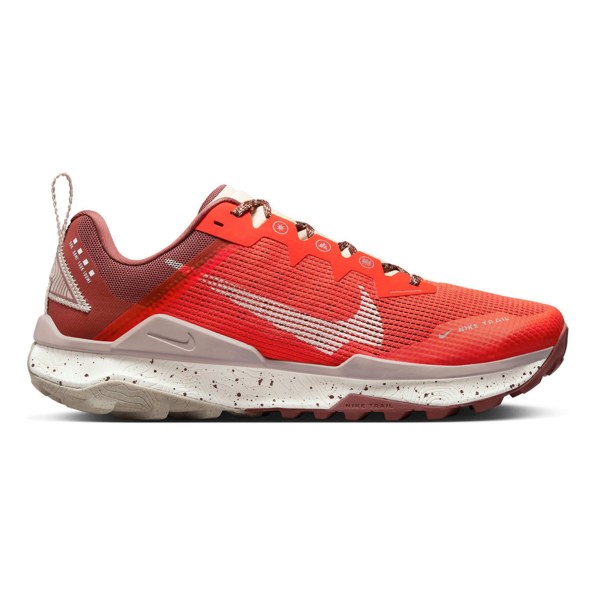 Nike React Wildhorse 8 Zapatilla trail Hombres - rojo, marrón