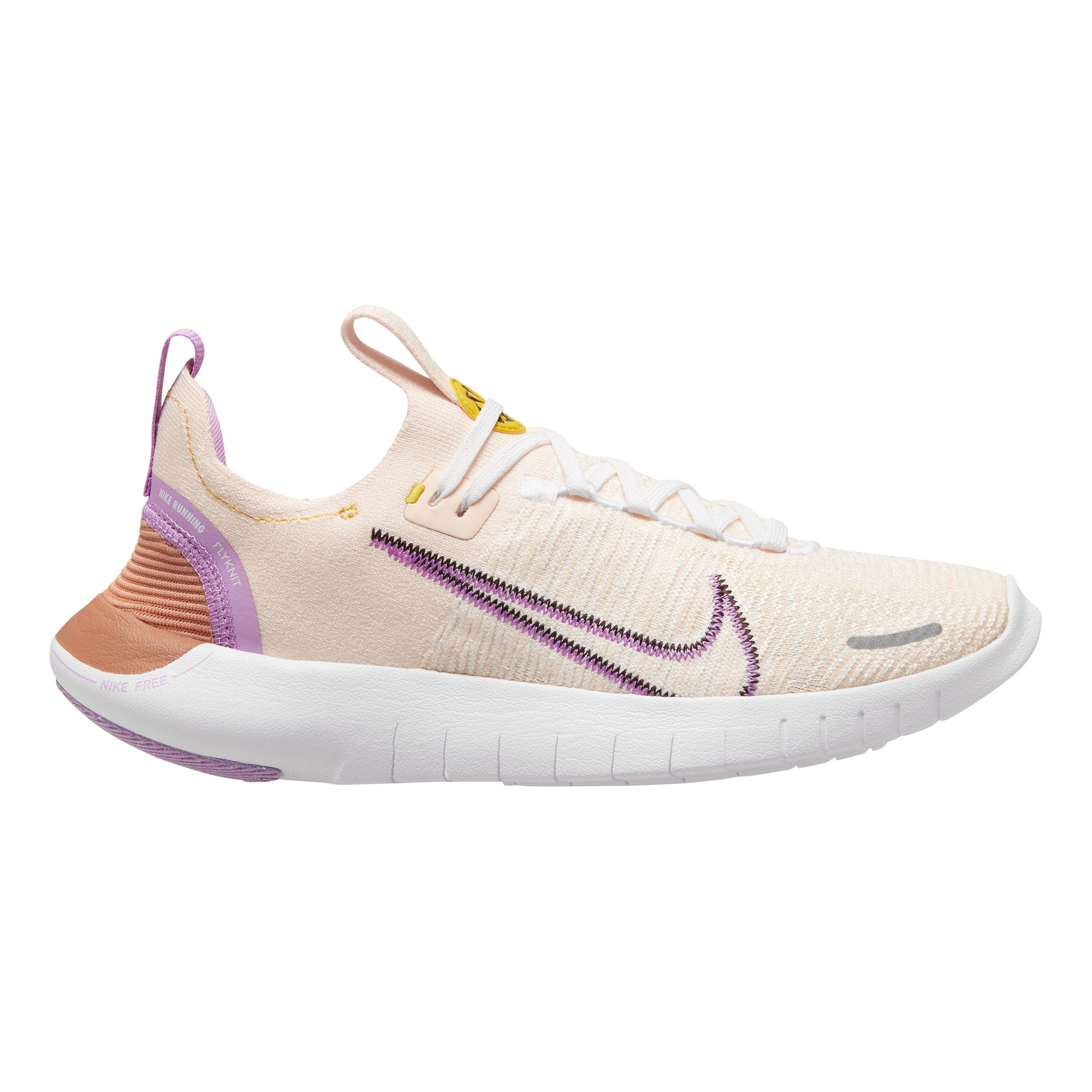 Nike Free Run Flyknit Next Nature Zapatilla neutral Mujeres - colores naturales, morado