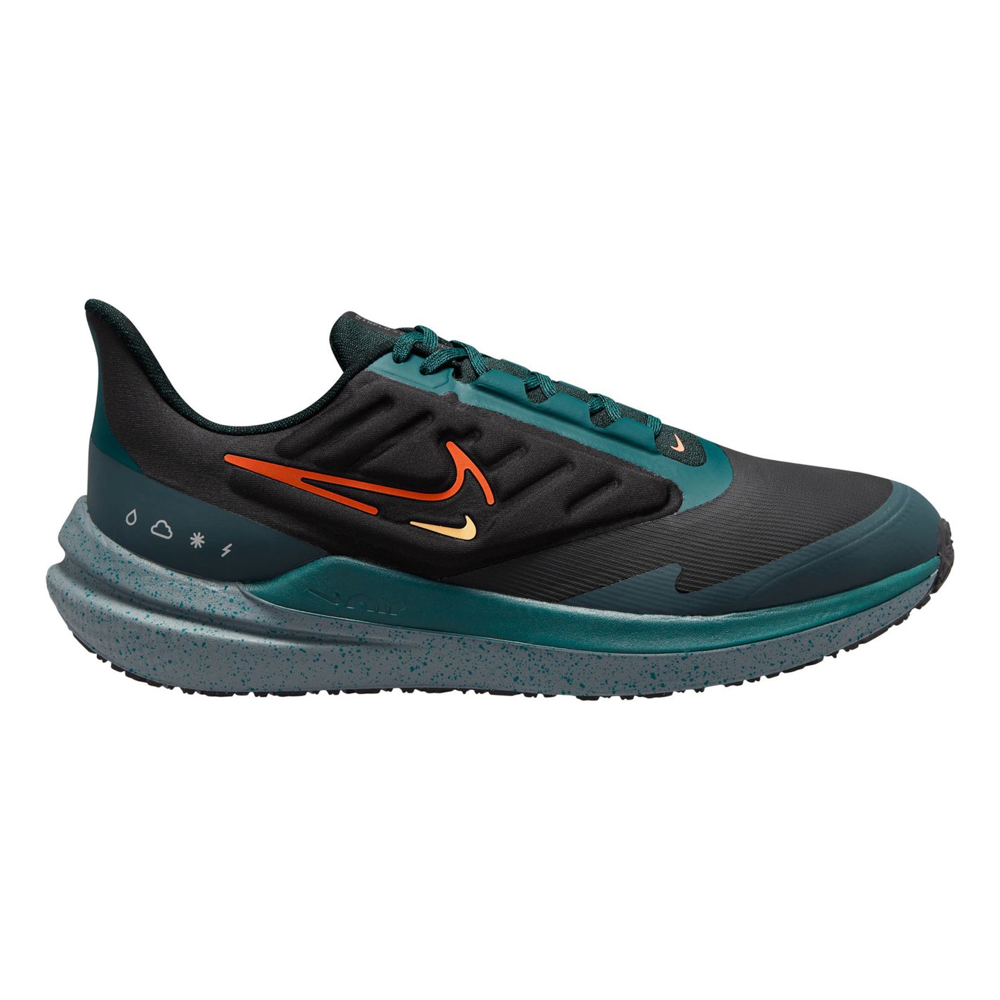 Nike Winflo 9 Shield Zapatilla neutral Hombres - negro, color petróleo