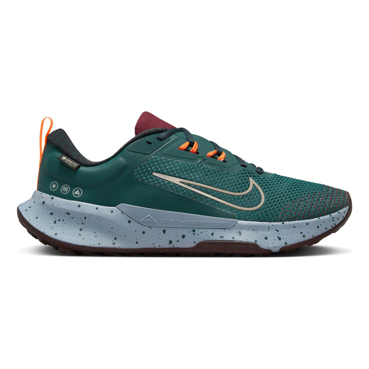 Nike Juniper Trail 2 GORE-TEX Zapatilla trail Hombres - color petróleo, naranja