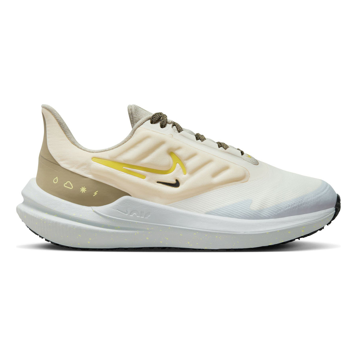 Nike Winflo 9 Shield Zapatilla neutral Mujeres - beige, amarillo