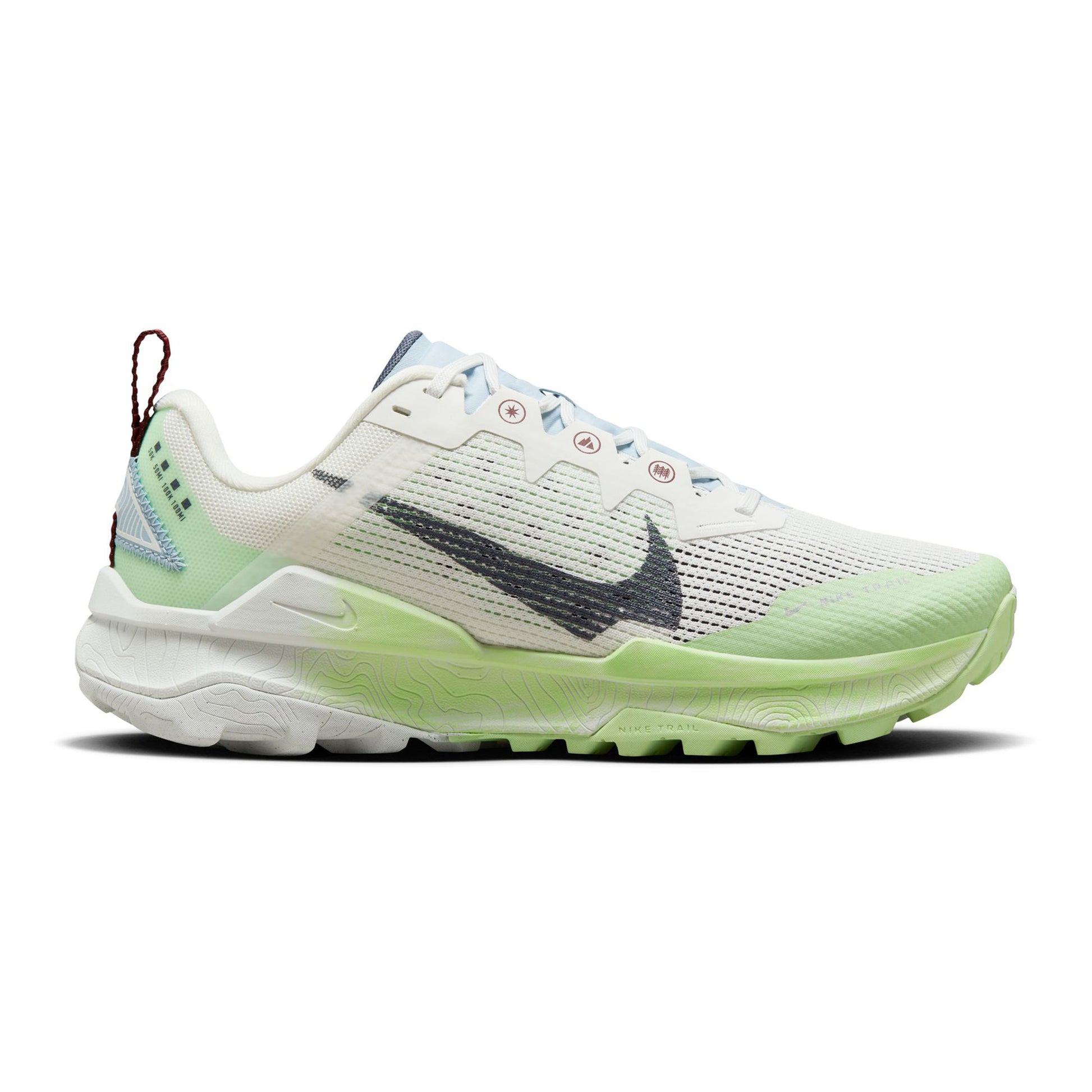 Nike React Wildhorse 8 Zapatilla trail Mujeres - crema, verde claro