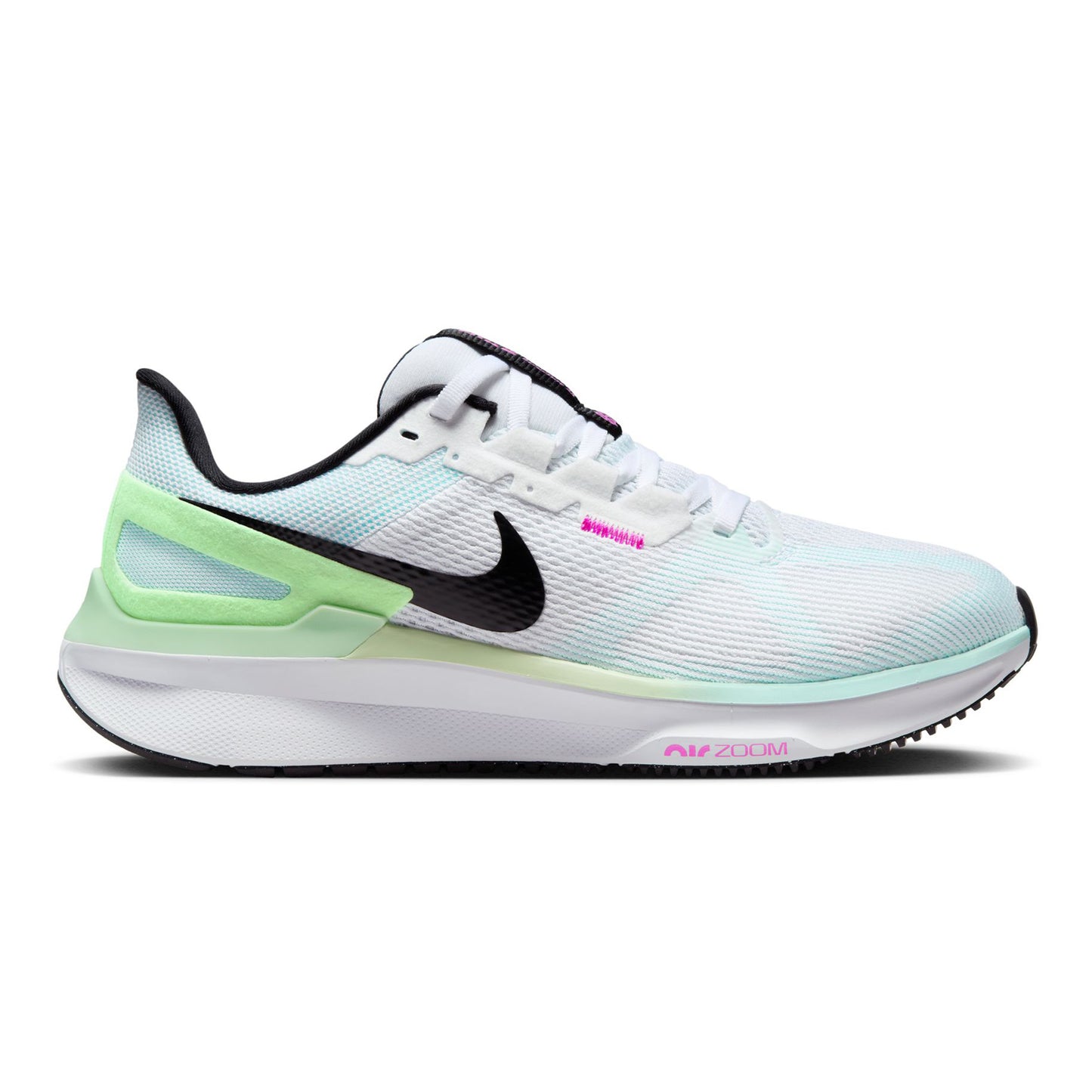 Nike Structure 25 Zapatilla de estabilidad Mujeres - blanco, verde claro