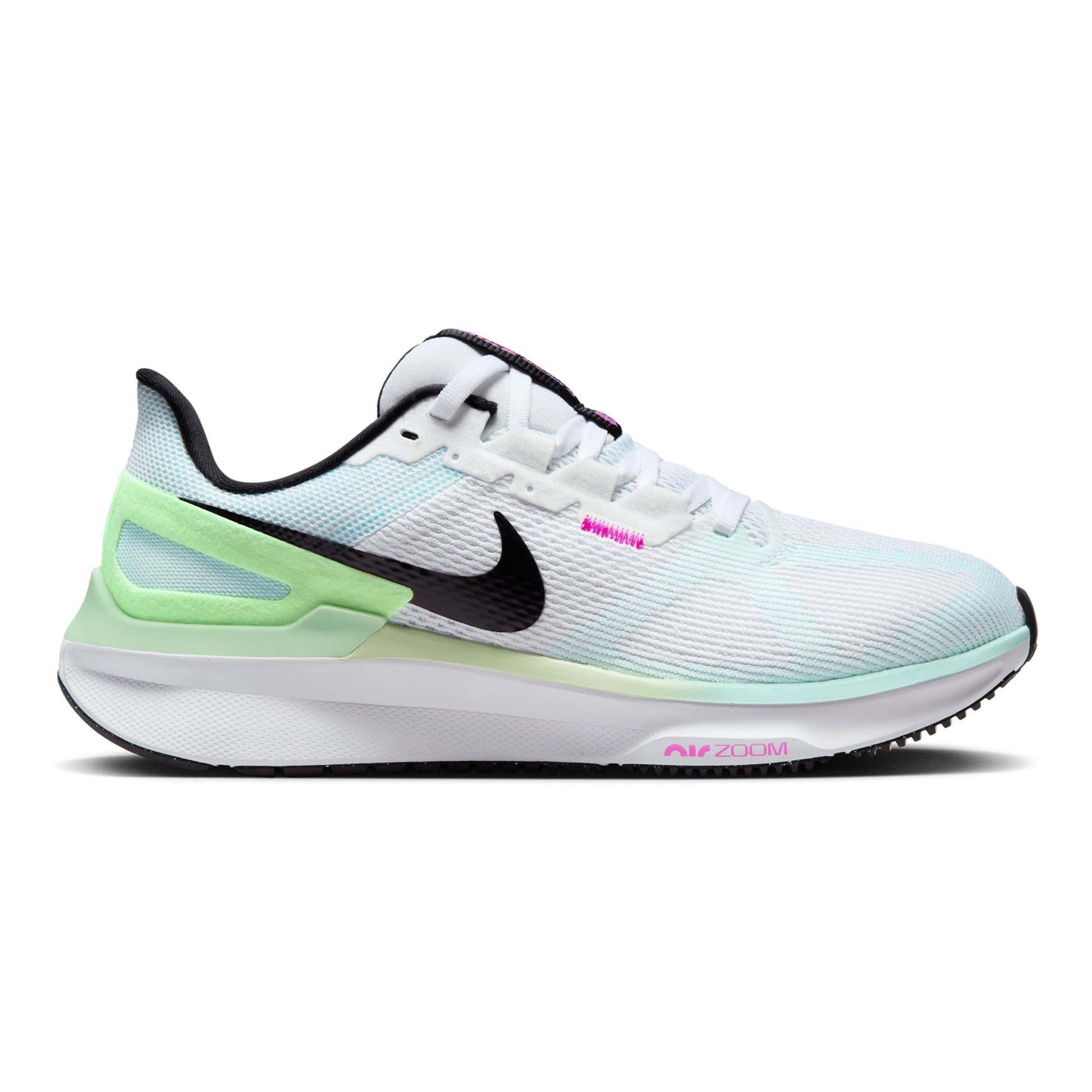 Nike Structure 25 Zapatilla de estabilidad Mujeres - blanco, verde claro