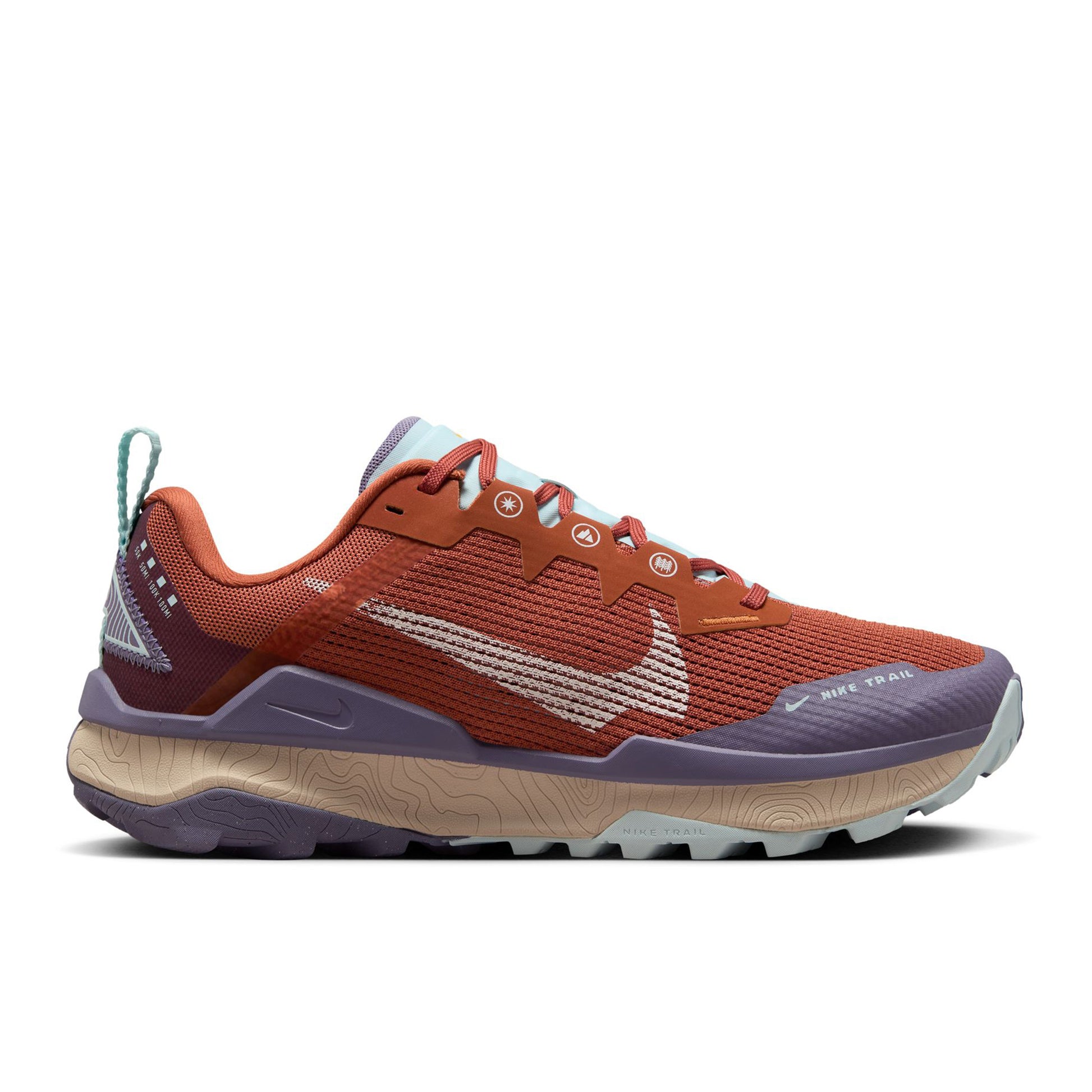 Nike React Wildhorse 8 Zapatilla trail Mujeres - óxido, marrón