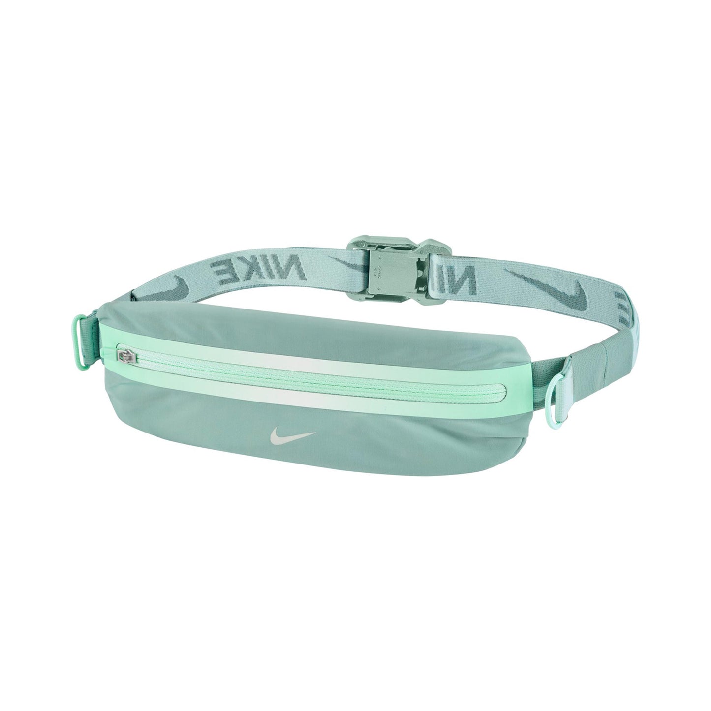 Nike Slim Waistpack 4.0 Cinturón para correr - azul oscuro, menta