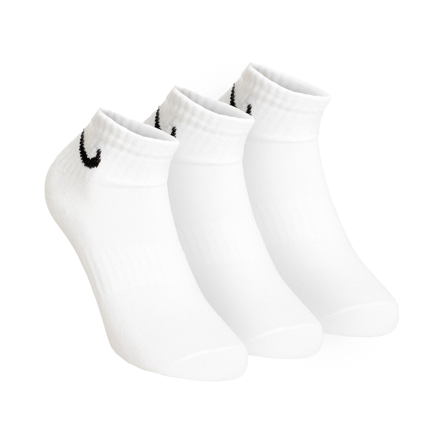 Nike Everyday Lightweight Calcetines de tenis Pack de 3 Unisex - blanco, negro