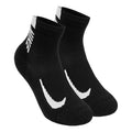 Multiplier Calcetines Para Correr Pack De 2-Negro,Blanco