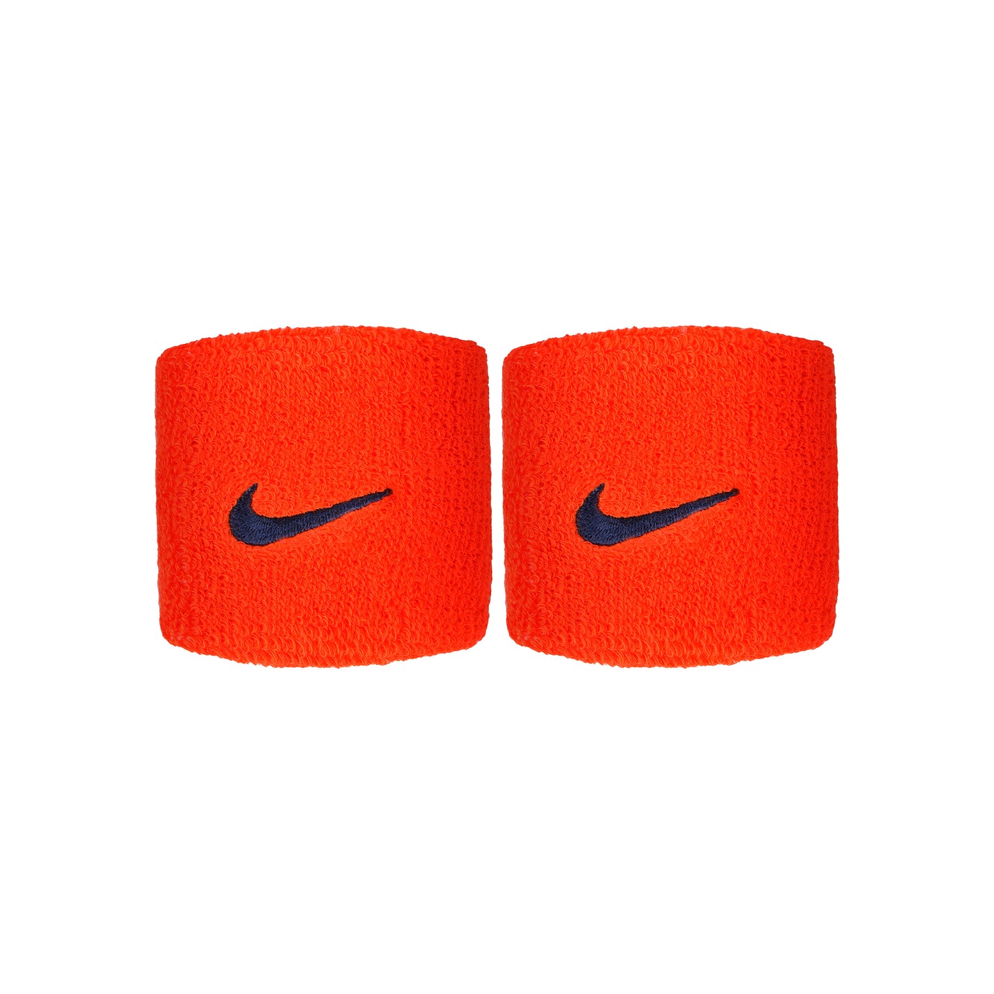 Nike Swoosh Cinta para sudor Pack de 2 corto - naranja, azul oscuro