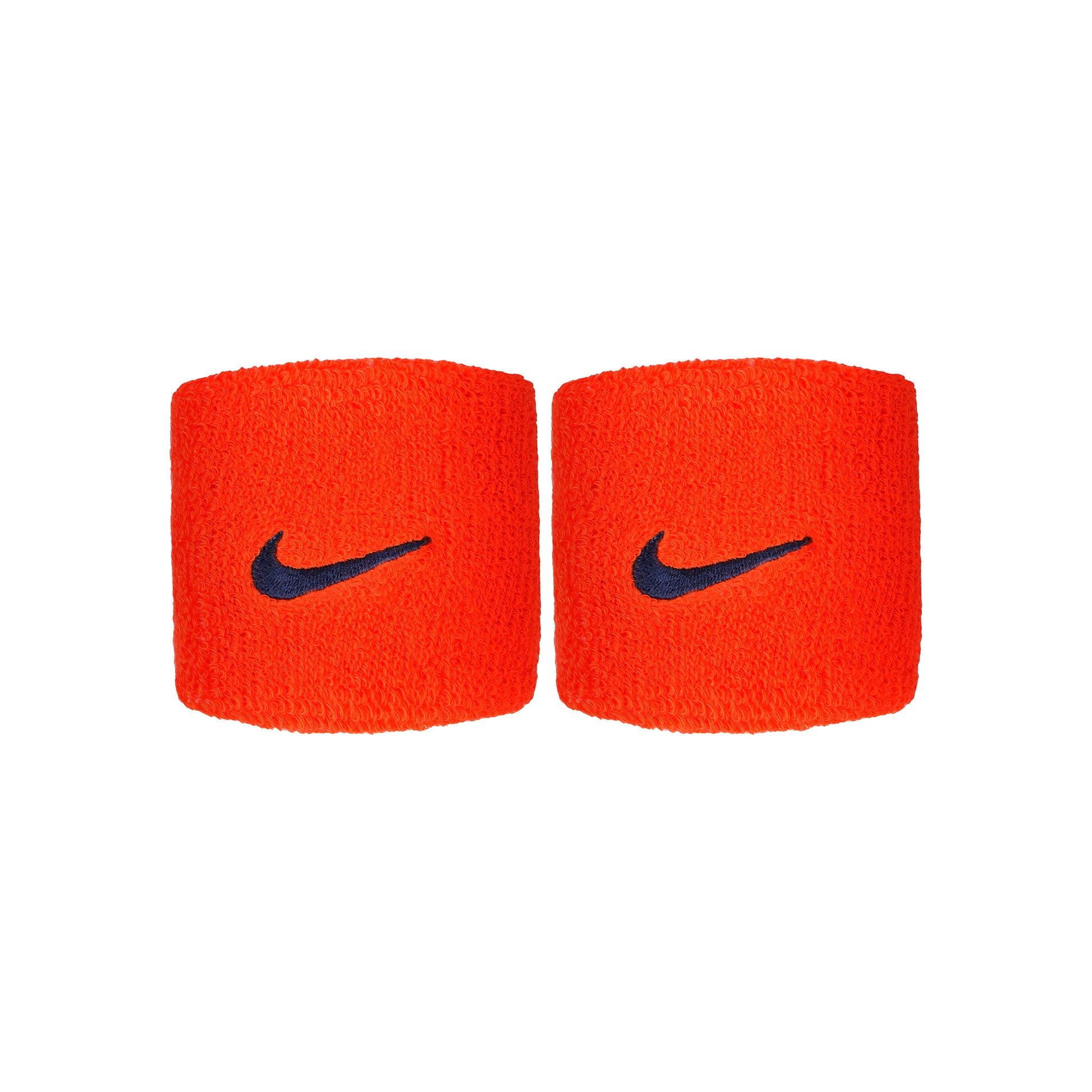 Nike Swoosh Cinta para sudor Pack de 2 corto - naranja, azul oscuro