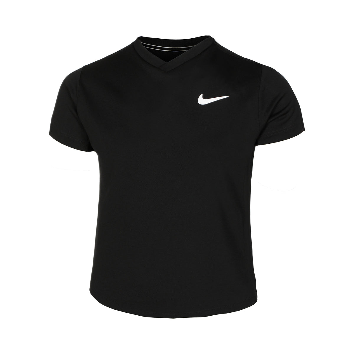 Nike Court Victory Dri-Fit Victory Camiseta De Manga Corta Chicos-Negro,Blanco