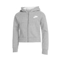Big Kids Sudadera con cremallera Chicas - gris, blanco