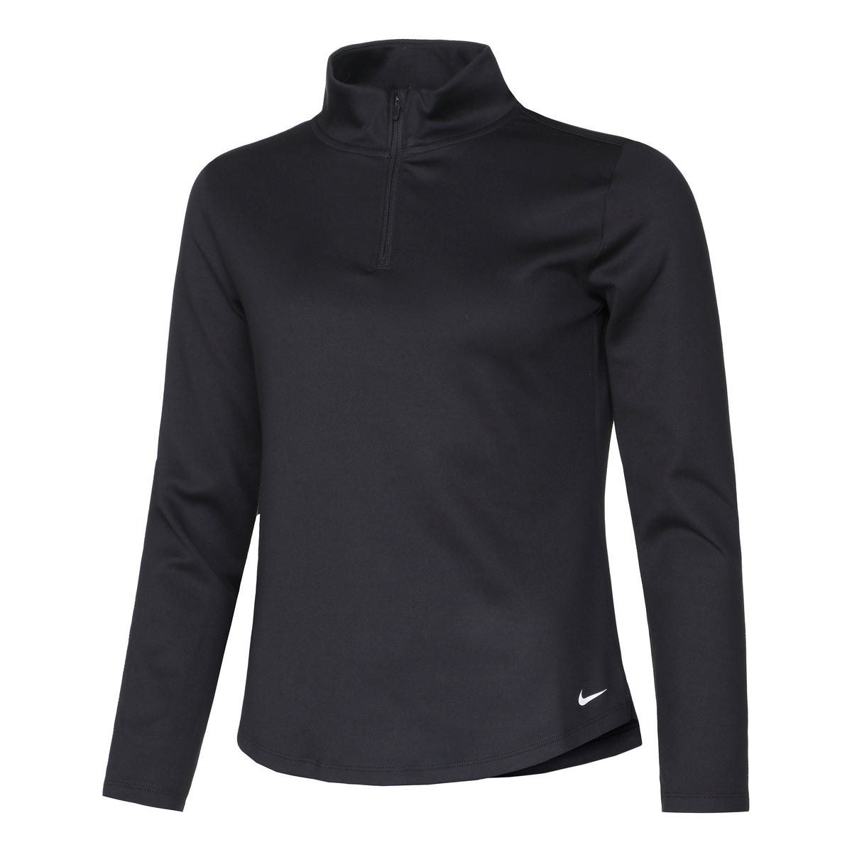 Nike Dri-Fit One Standard Half-Zip Camiseta de manga larga Mujeres - negro, blanco