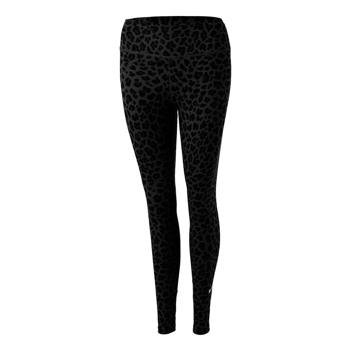 Nike Dri-Fit One Mid-Rise Printed Malla Mujeres - negro,