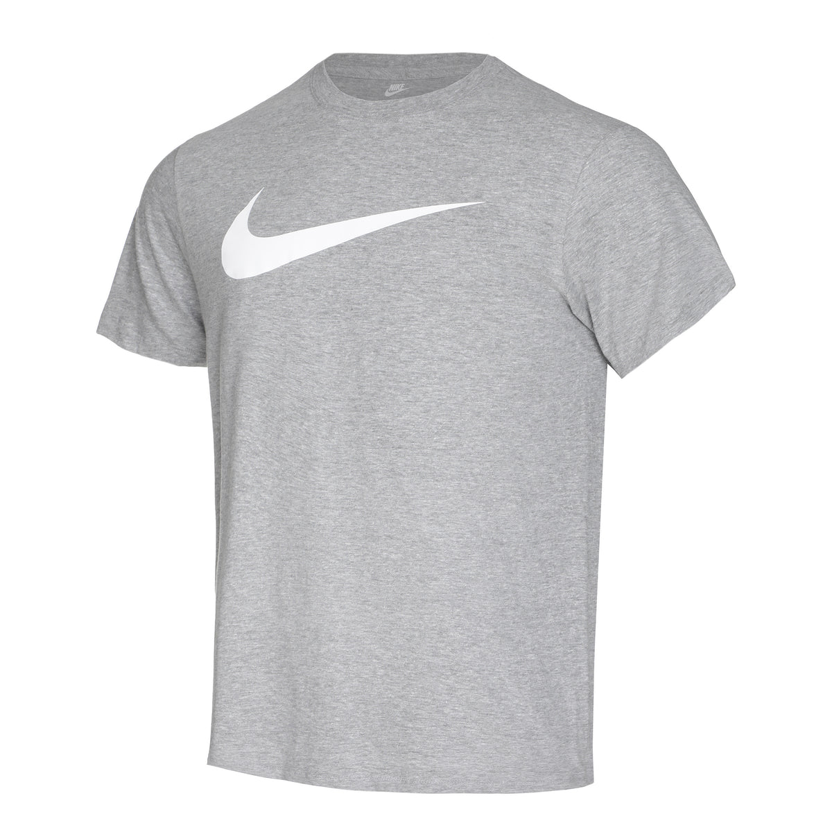 Nike Icon swoosh Camiseta de manga corta Hombres-gris claro, blanco
