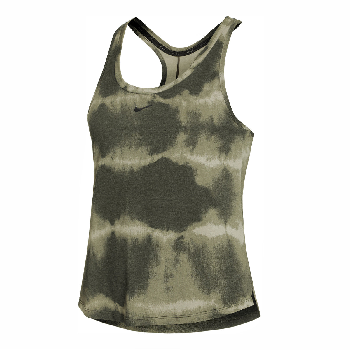Nike Dri-Fit One Luxe TD Standard-Fit RCK Camiseta de tirantes Mujeres - verde,