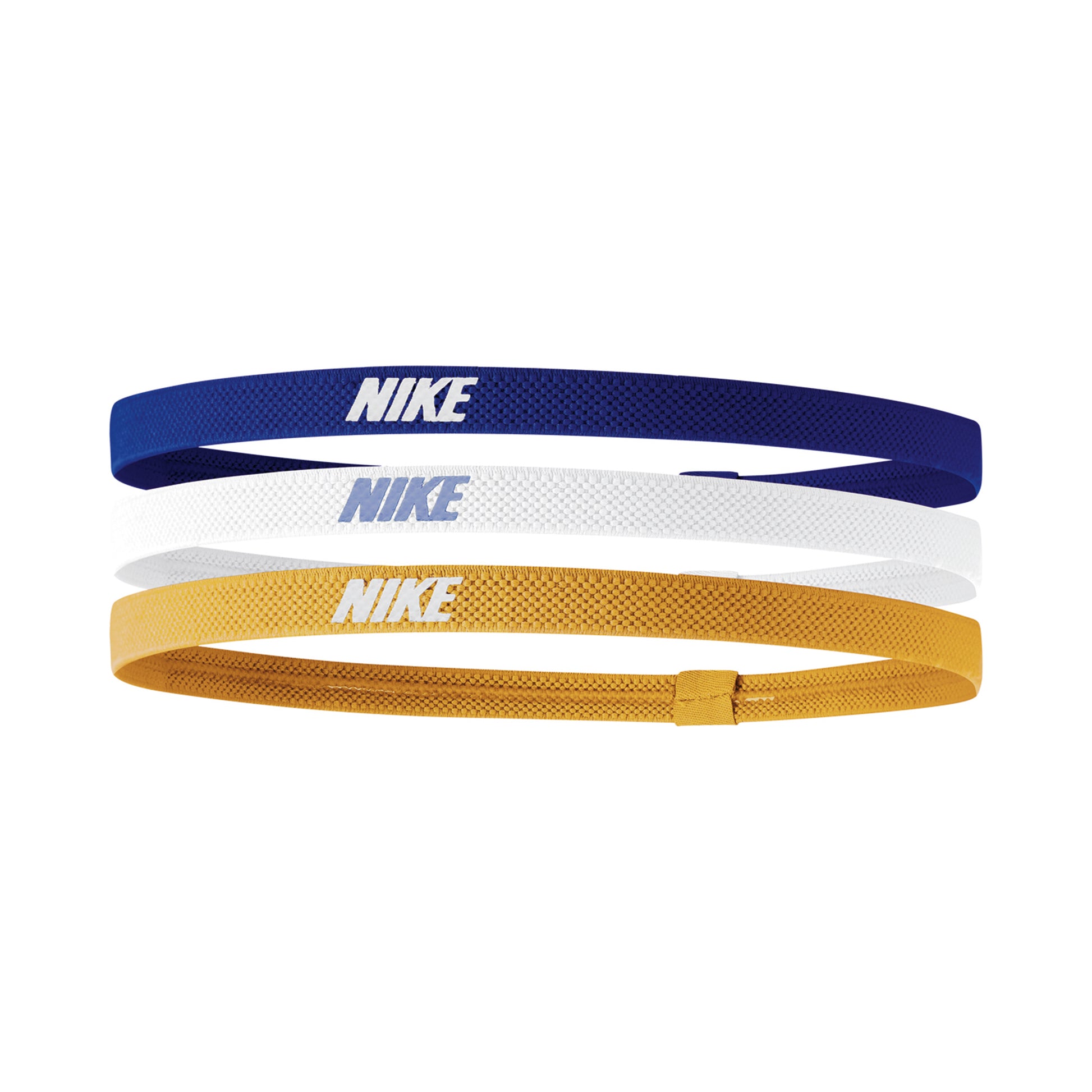 Nike Elastic 2.0 Cinta para la cabeza Pack de 3 Unisex - multicolor,