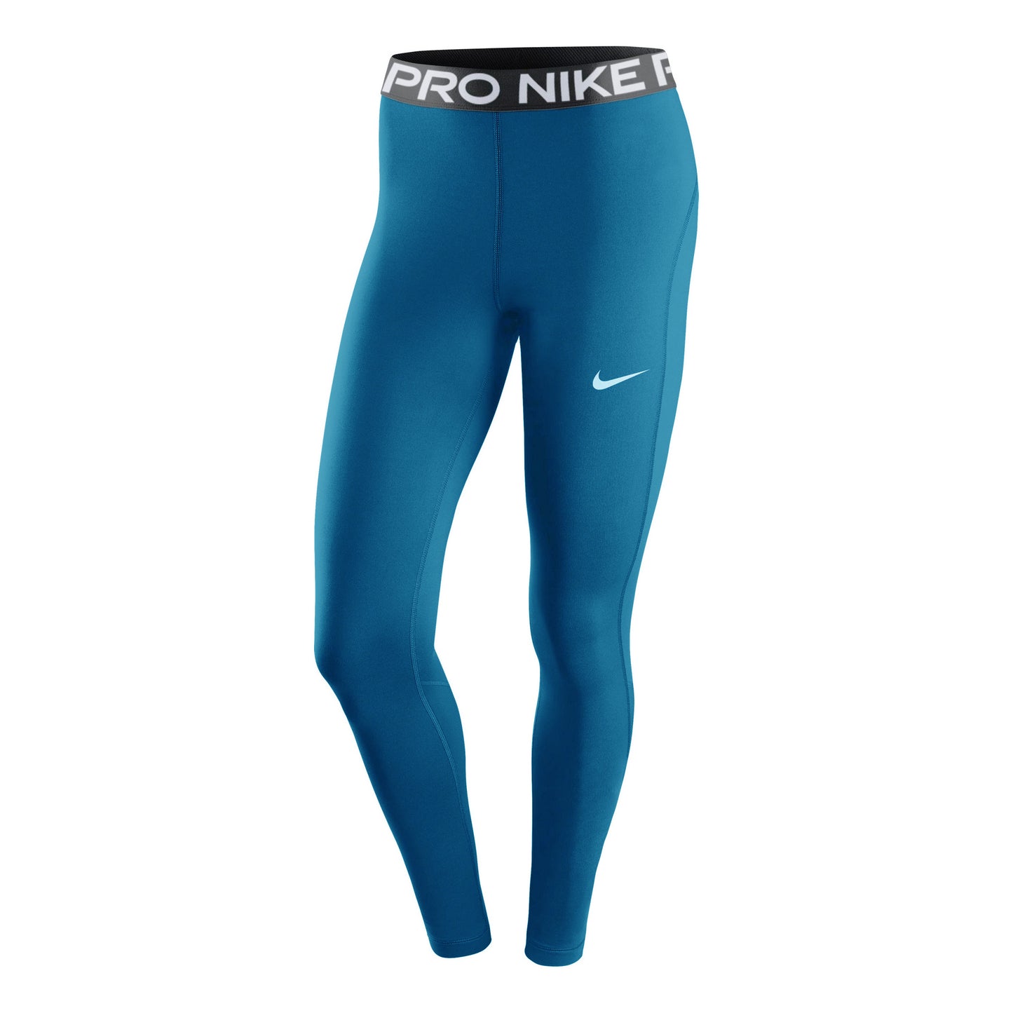 Nike Pro 365 Malla Mujeres - azul, negro