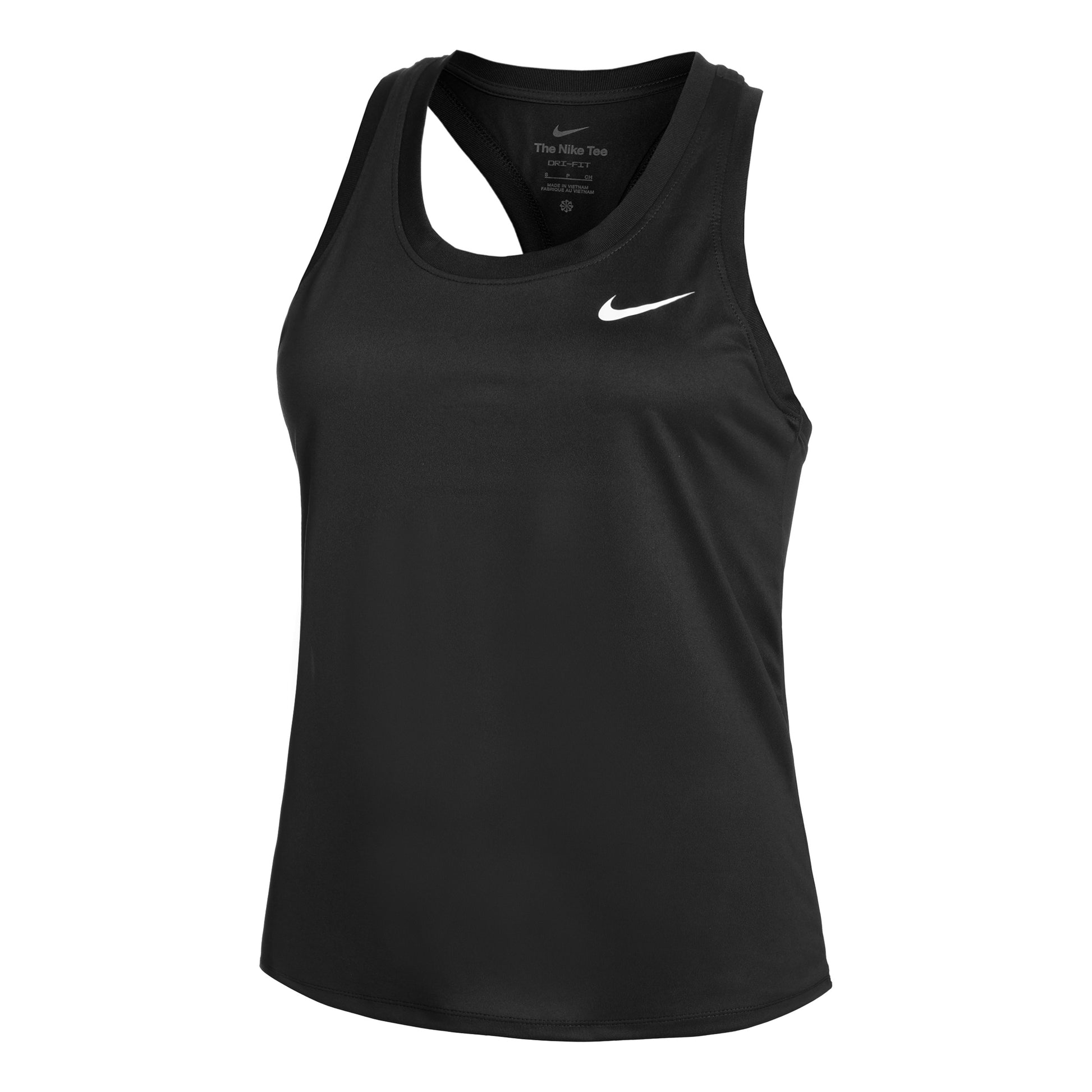 Nike Dri-Fit Racerback Camiseta De Tirantes Mujeres-Negro