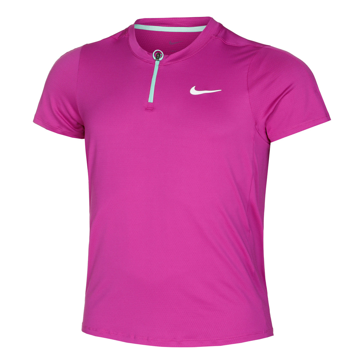 Nike Court Dri-Fit Camiseta de manga corta Hombres - rosa, blanco