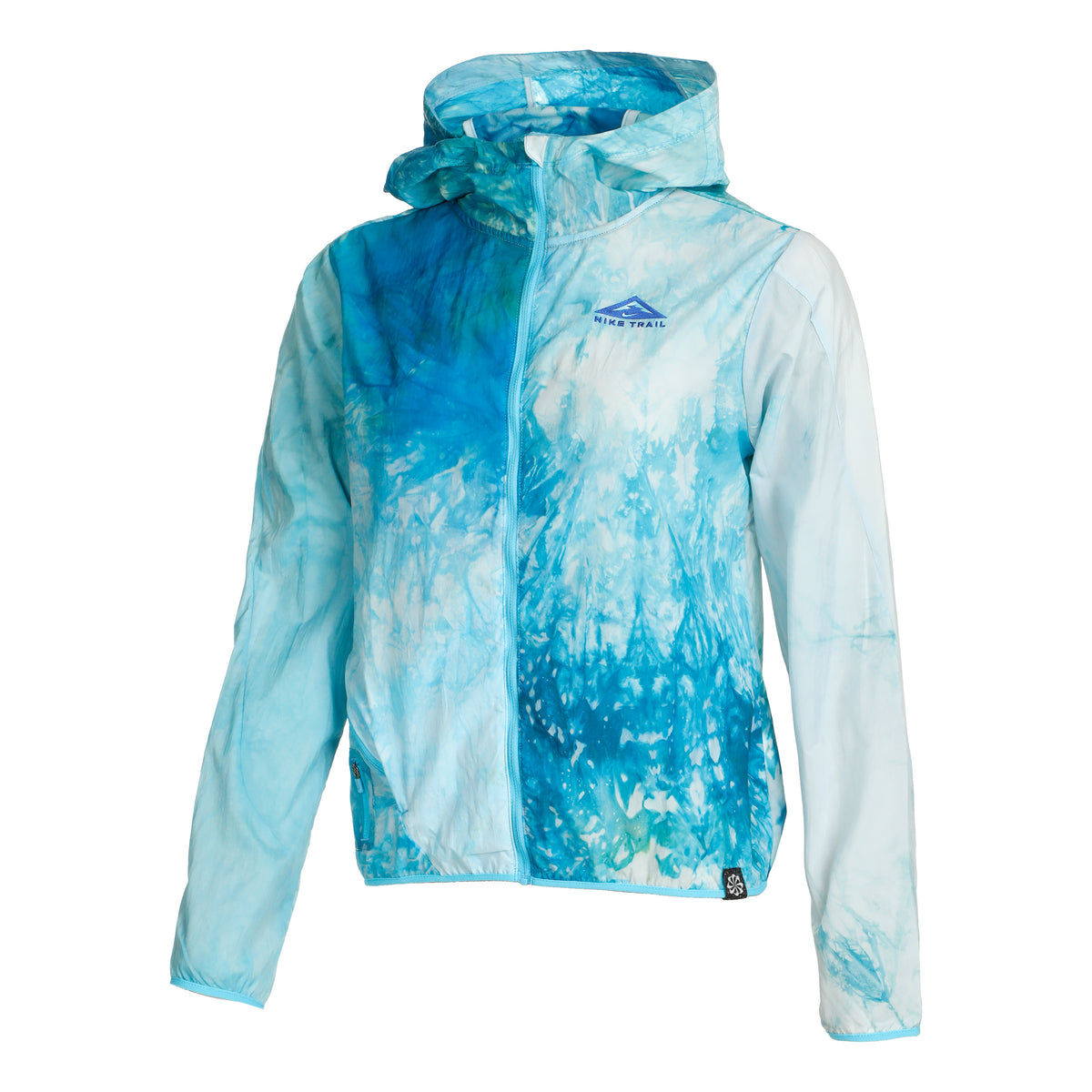 Nike Trail Chaqueta para correr Mujeres - azul, gris