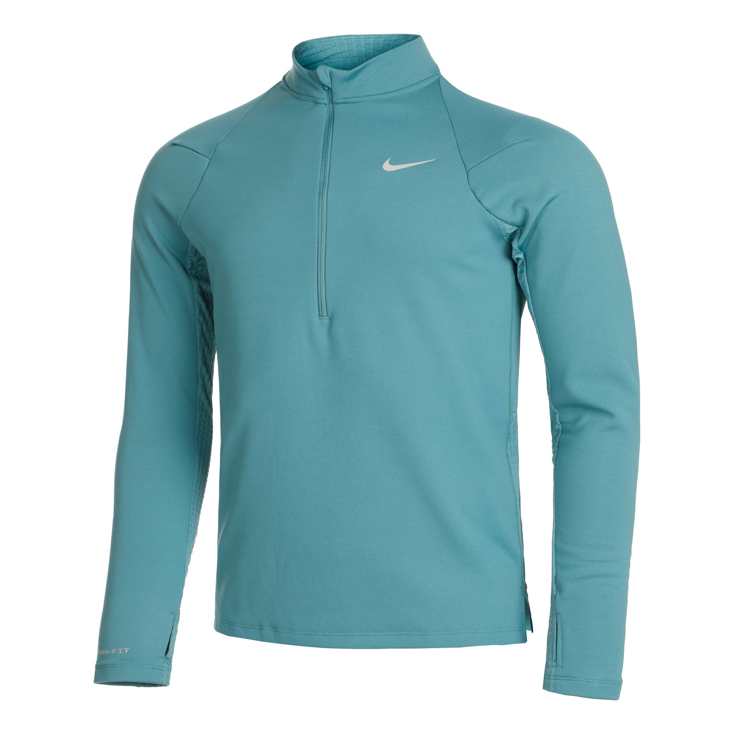 Nike TF RDVN Element Half-Zip Top de running Hombres - azul, gris