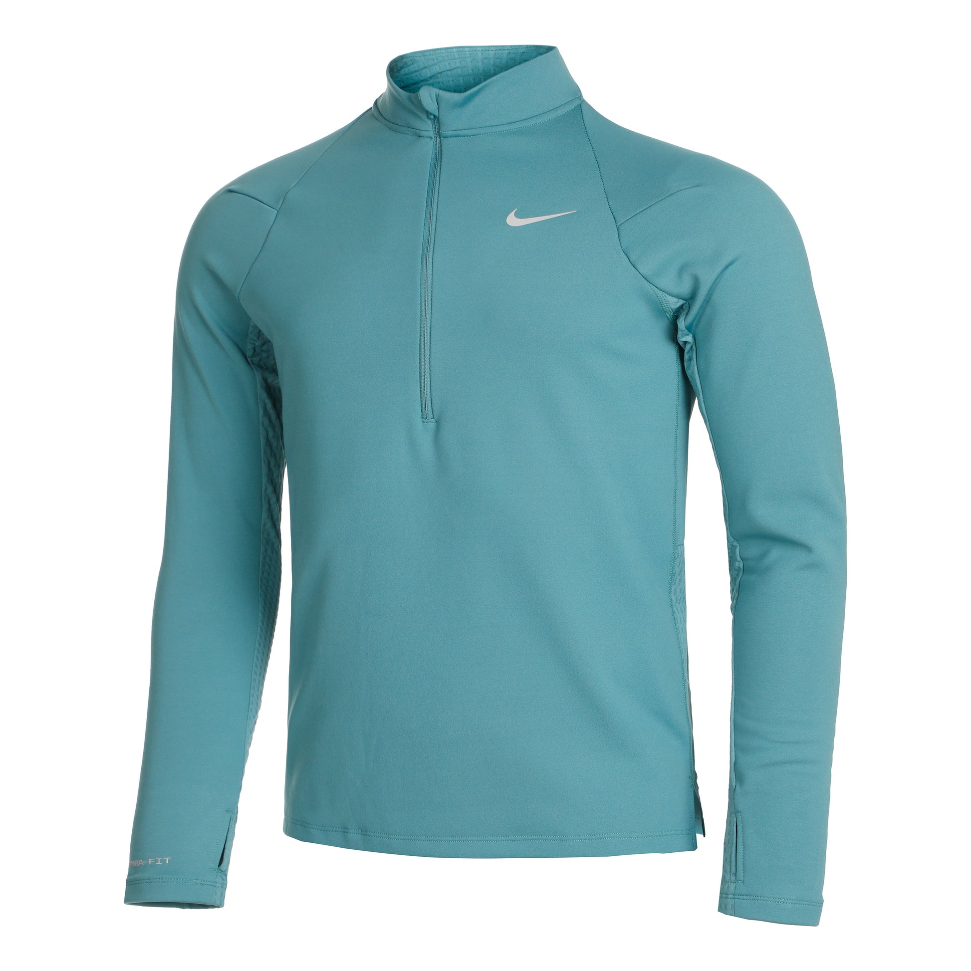 Nike TF RDVN Element Half-Zip Top de running Hombres - azul, gris