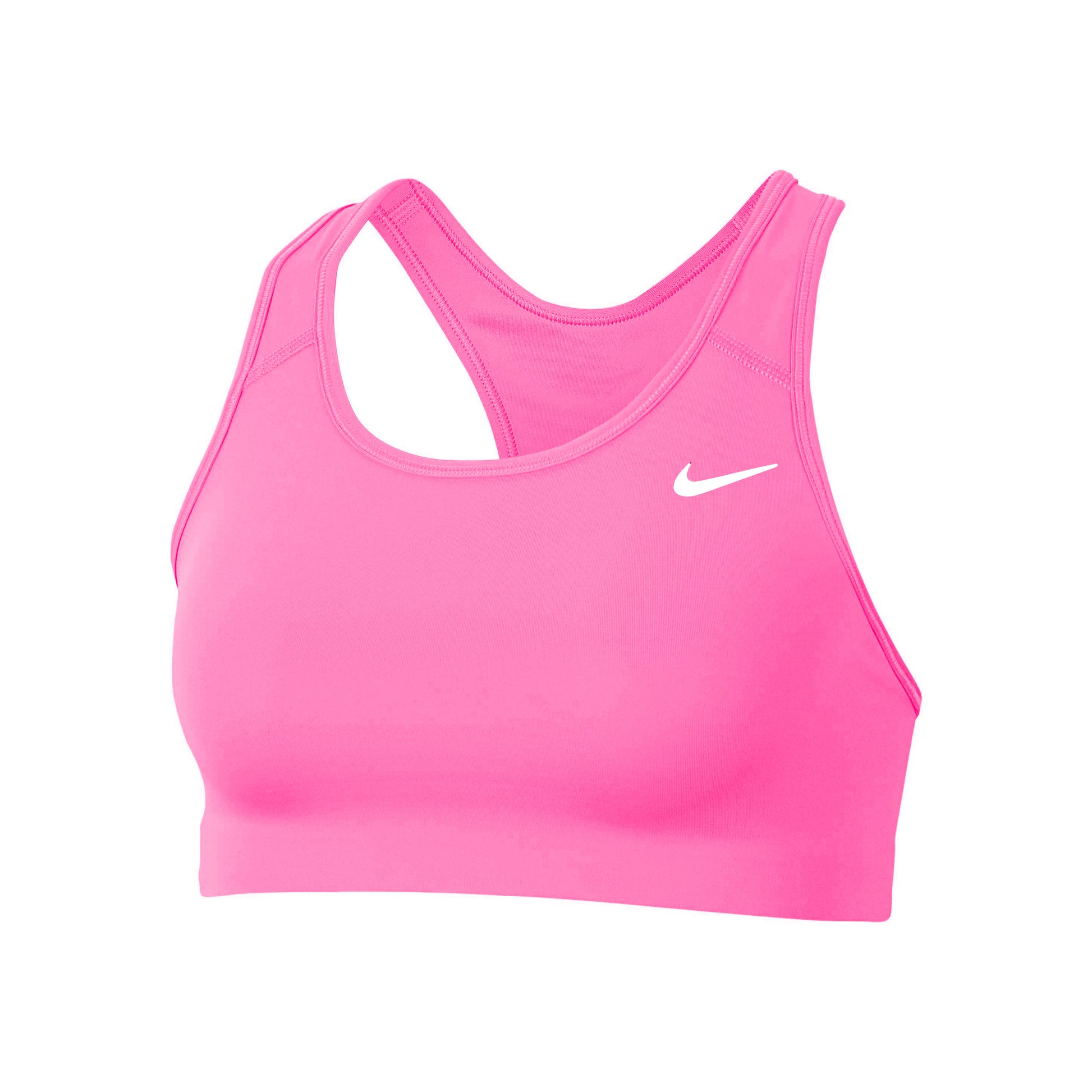 Nike Dri-Fit Swoosh Sujetador deportivo Mujeres - rosa,
