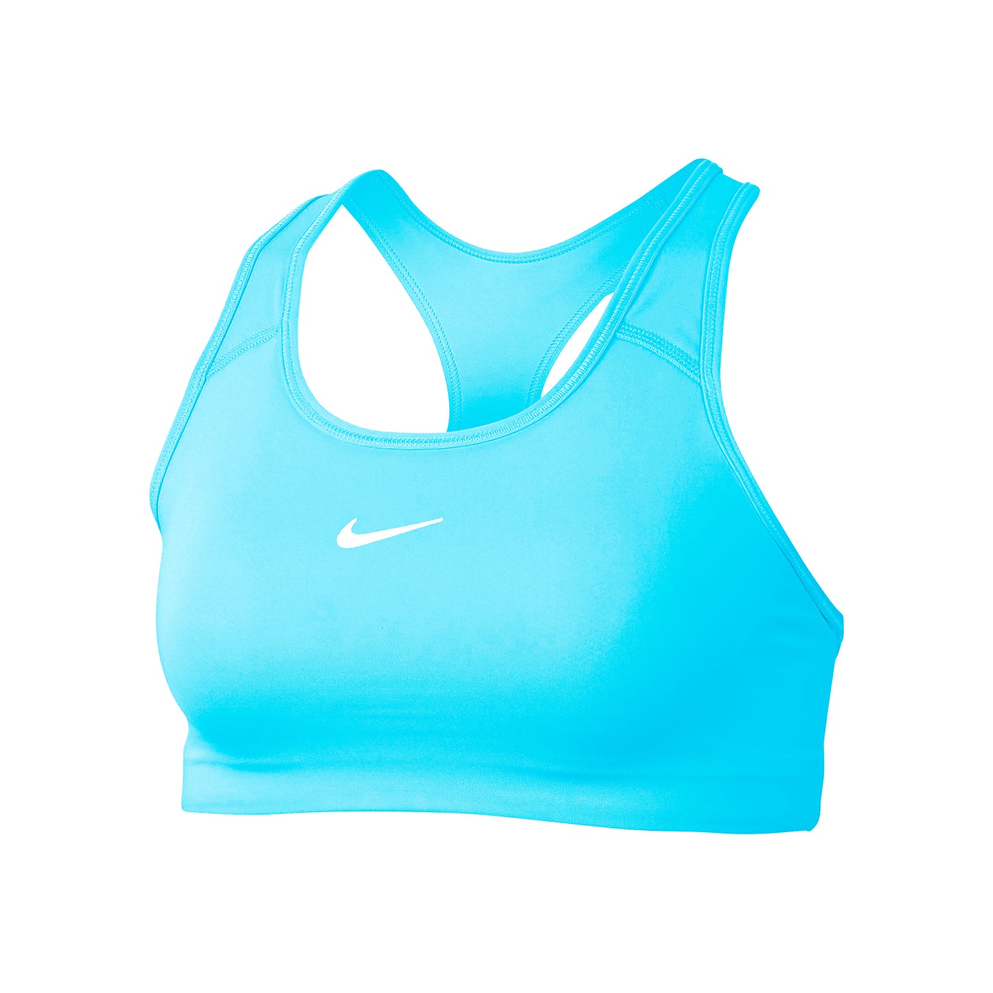 Nike Dri-Fit Swoosh Sujetador deportivo Mujeres - turquesa,