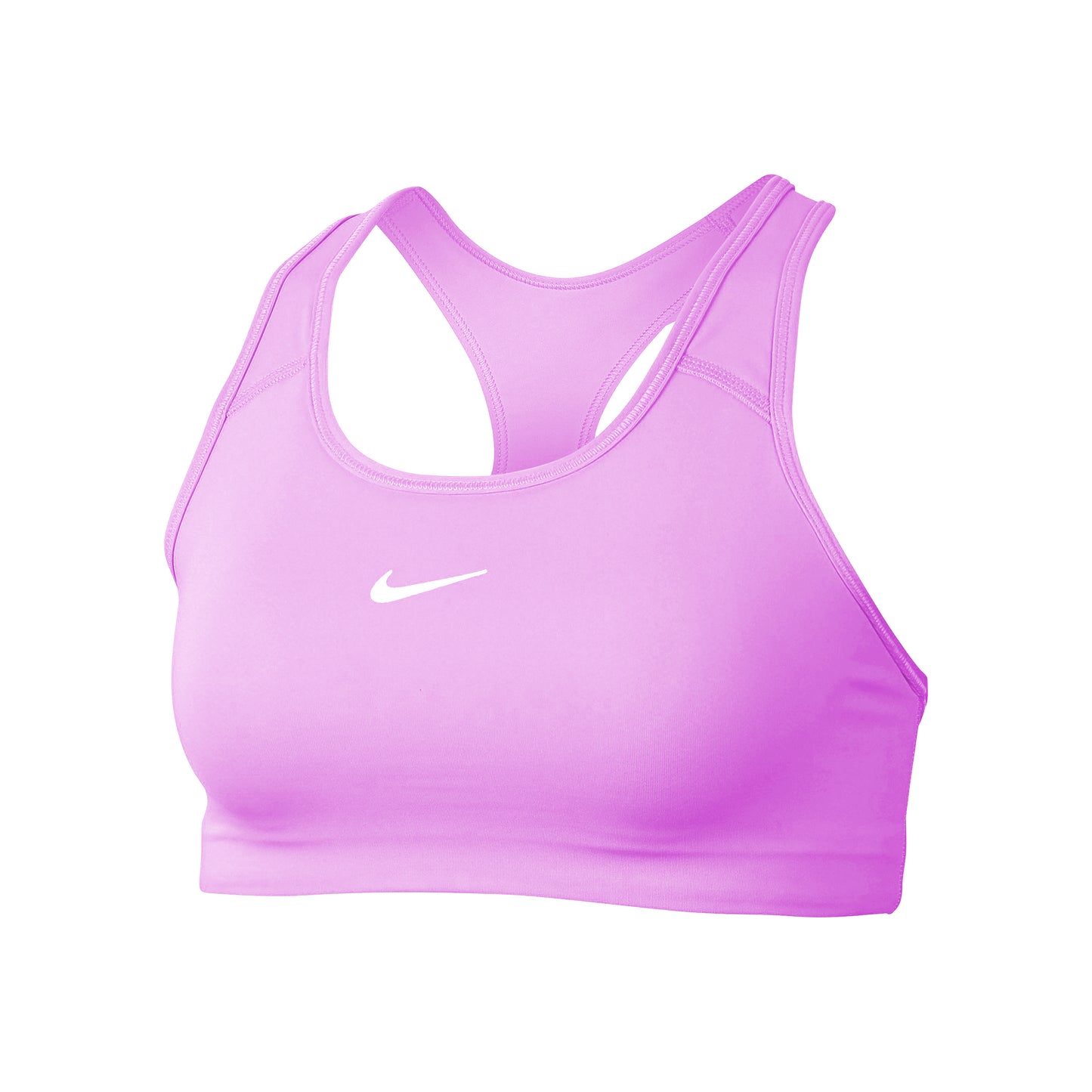 Nike Dri-Fit Swoosh Sujetador deportivo Mujeres - lila,