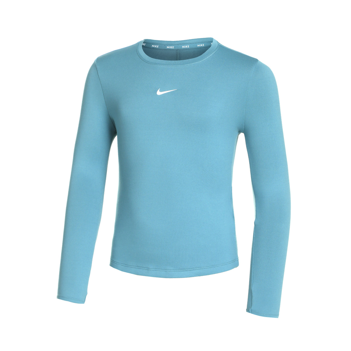Nike One Camiseta de manga larga Chicas - azul claro,