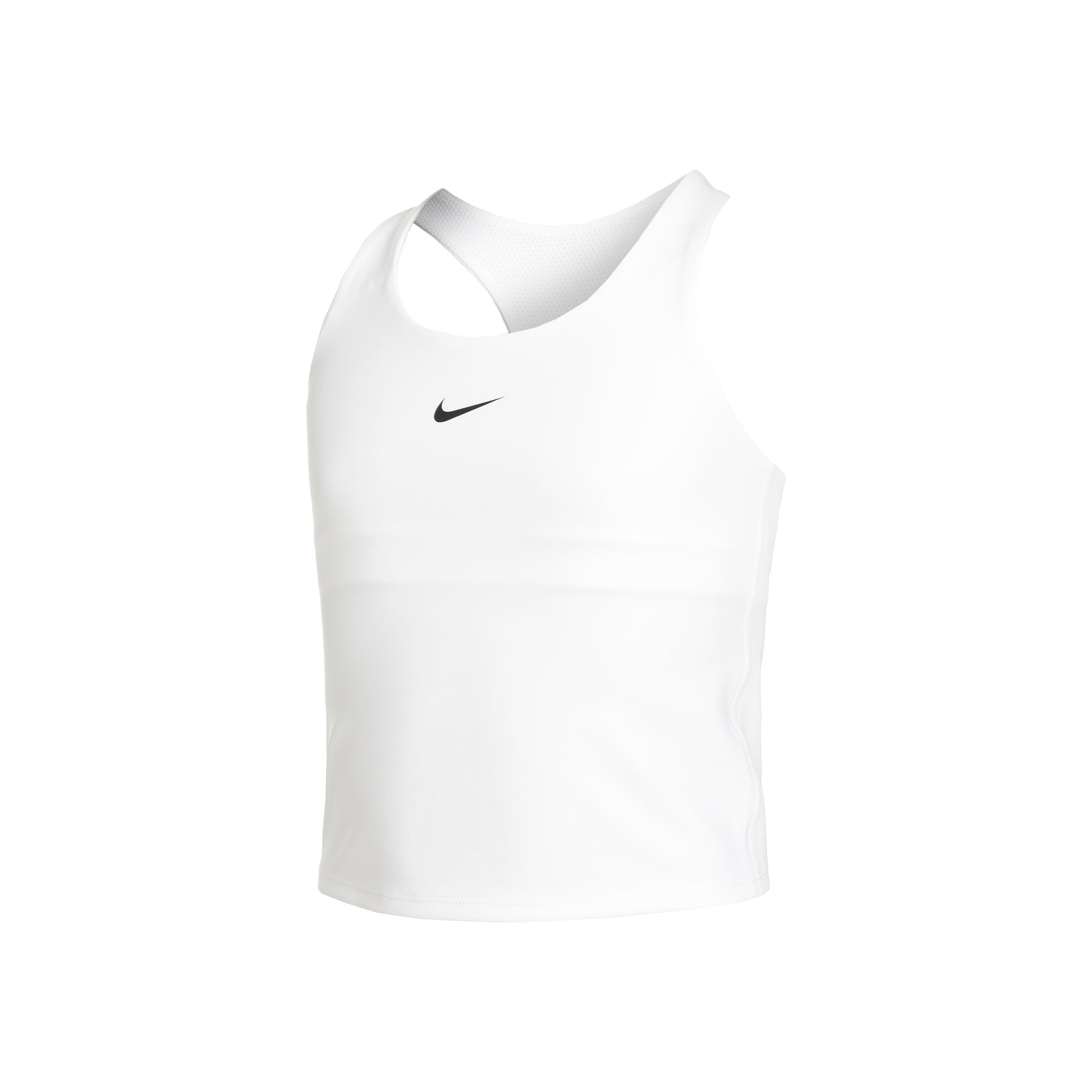 Nike Dri-Fit Big Swoosh Sujetador deportivo Chicas - blanco,