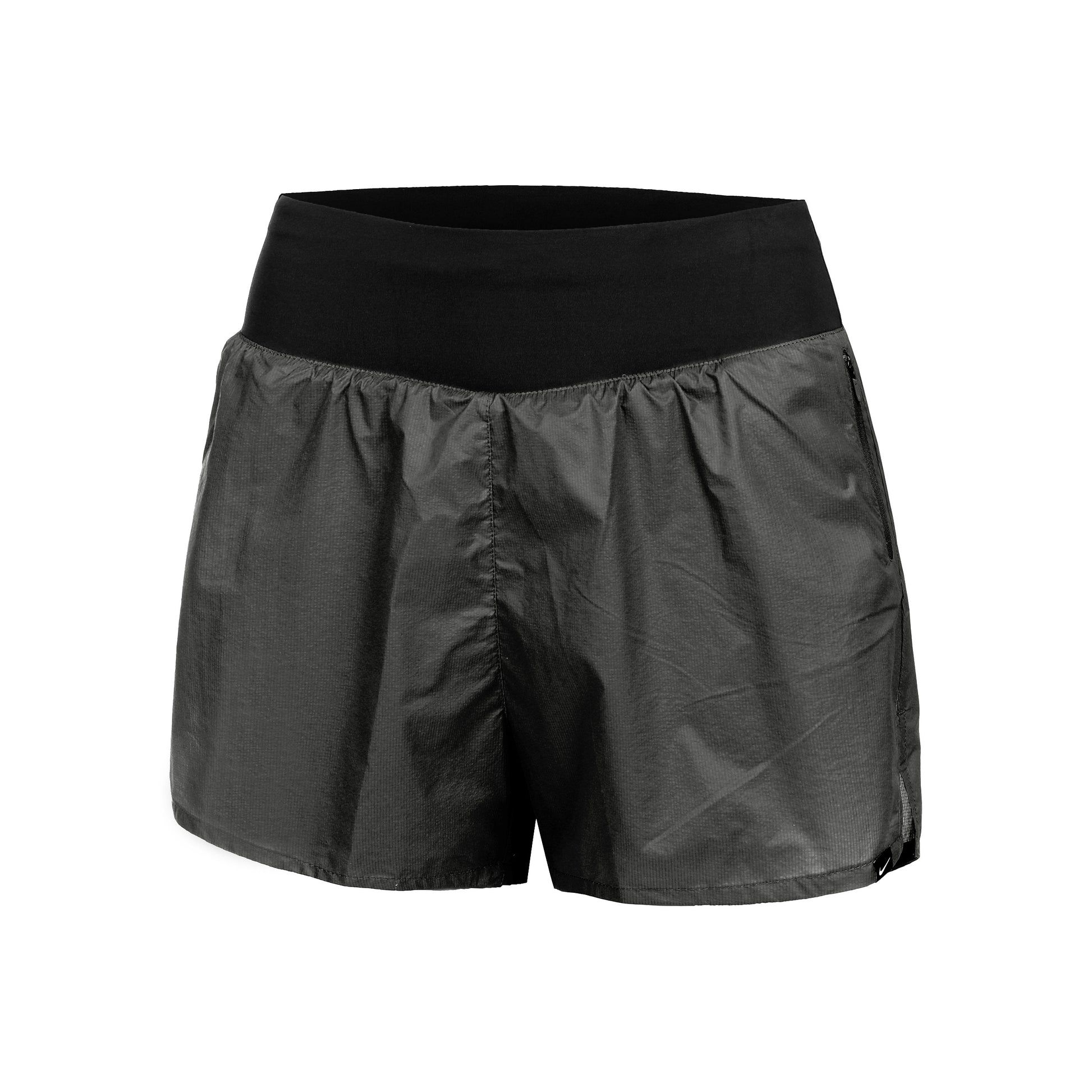 Nike Dri-Fit Dri-Fit Run Division Reflective Mid-Rise 3in Shorts Mujeres - negro,