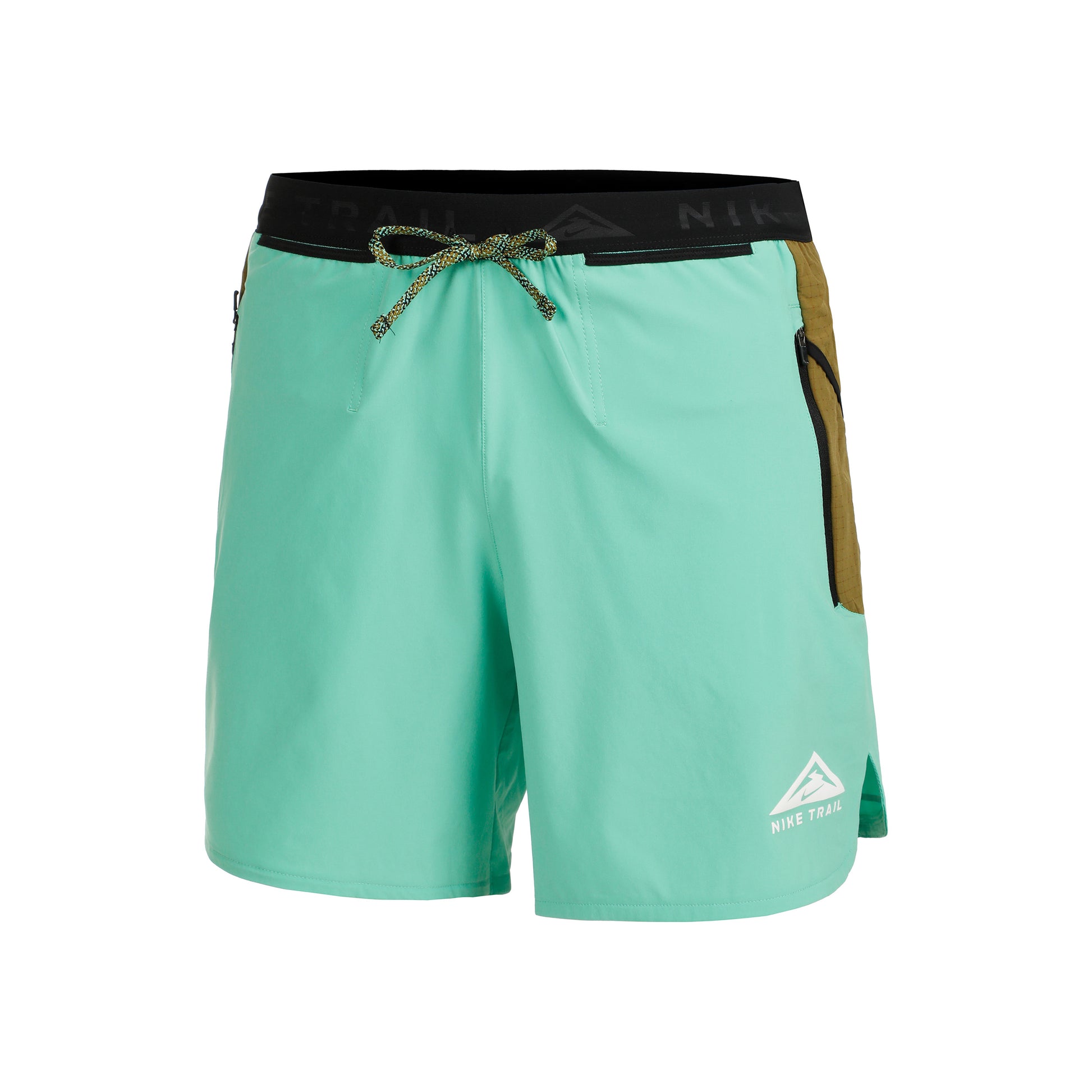 Nike Dri-Fit Secondsunrise 7in Brief-Lined Running Shorts Hombres - mint, multicolor