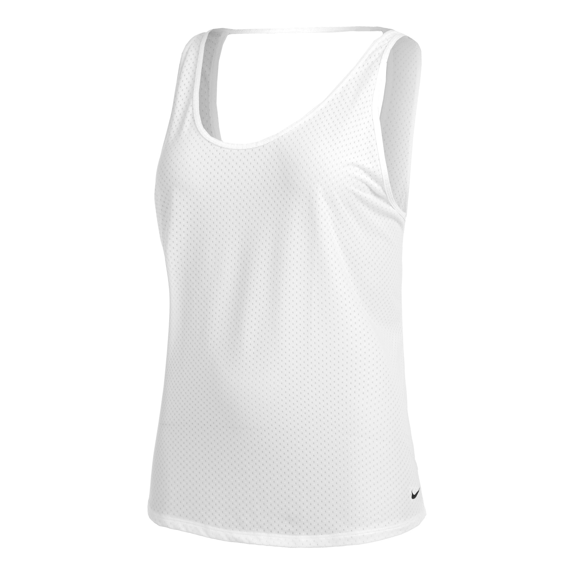 Nike Dri-Fit One Breathe STD Camiseta de tirantes Mujeres - blanco,